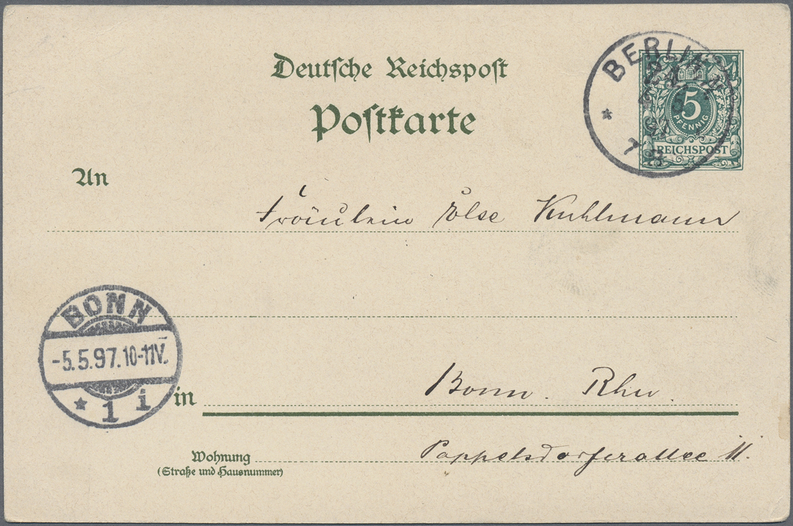 GA/ Deutschland - Ganzsachen: 1895 - 1920 (ca.), Umfangreicher Posten Ansichtskarten Und Privat-Ganzsach - Collections