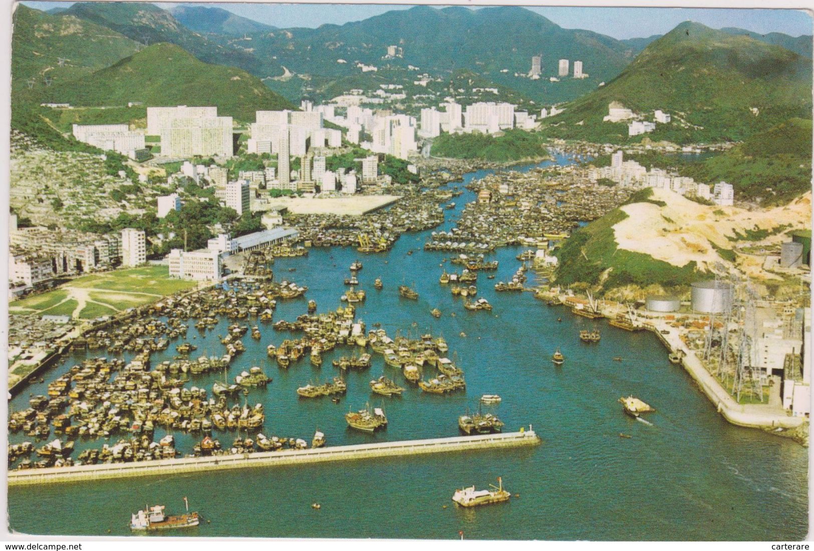 Asie,asia,chine,china,HONG KONG,VUE AERIENNE - Chine (Hong Kong)