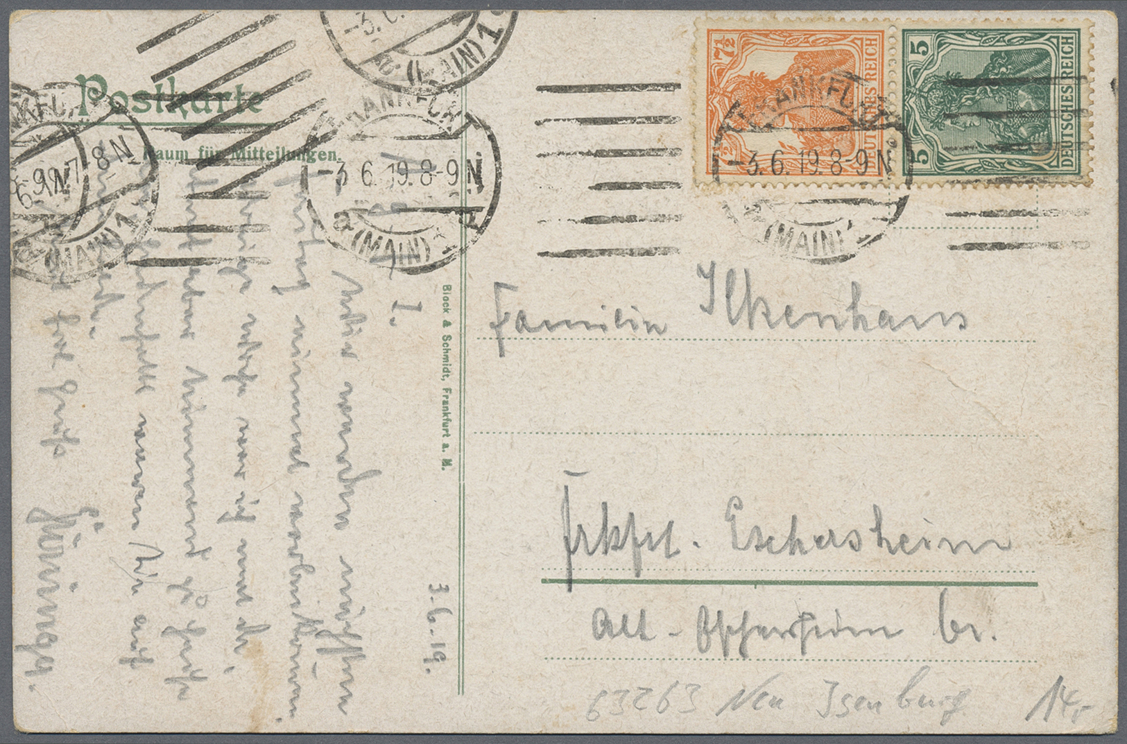 Br/GA Deutsches Reich: 1903/1943 ca., Deutsches Reich - Trio: gehaltvoller Sammlungsbestand im grossen Kar