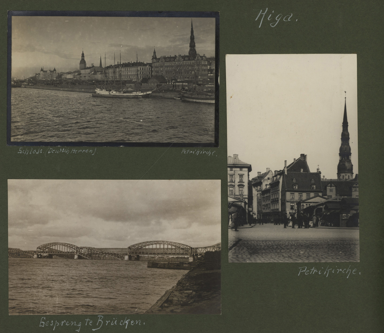 Deutsche Besetzung I. WK: Besonderheiten: 1914/1918: Fotoalbum Fliegerbeobachter 1. Weltkrieg 171 Fo - Bezetting 1914-18