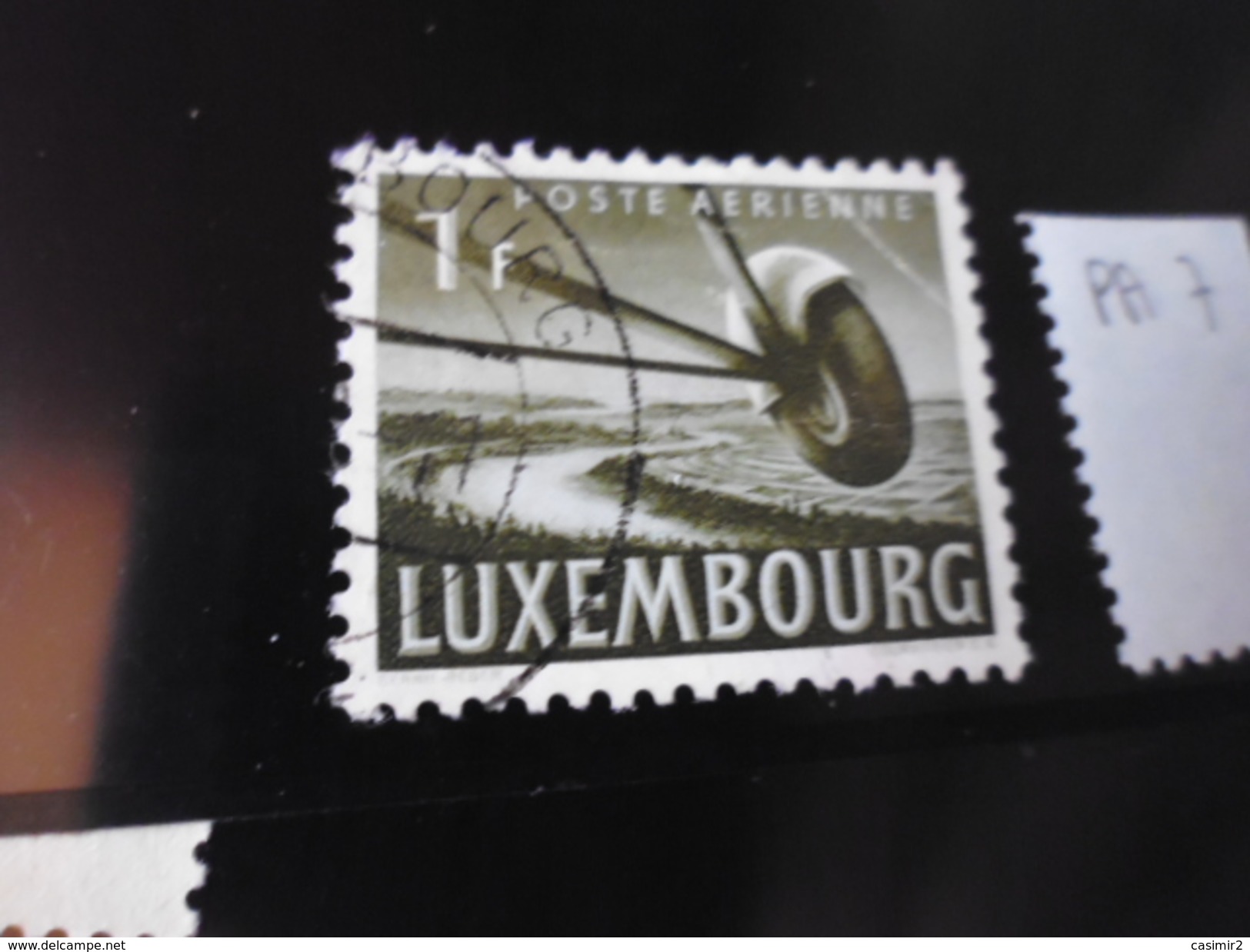 LUXEMBOURG TIMBRE YVERT N°7 - Used Stamps