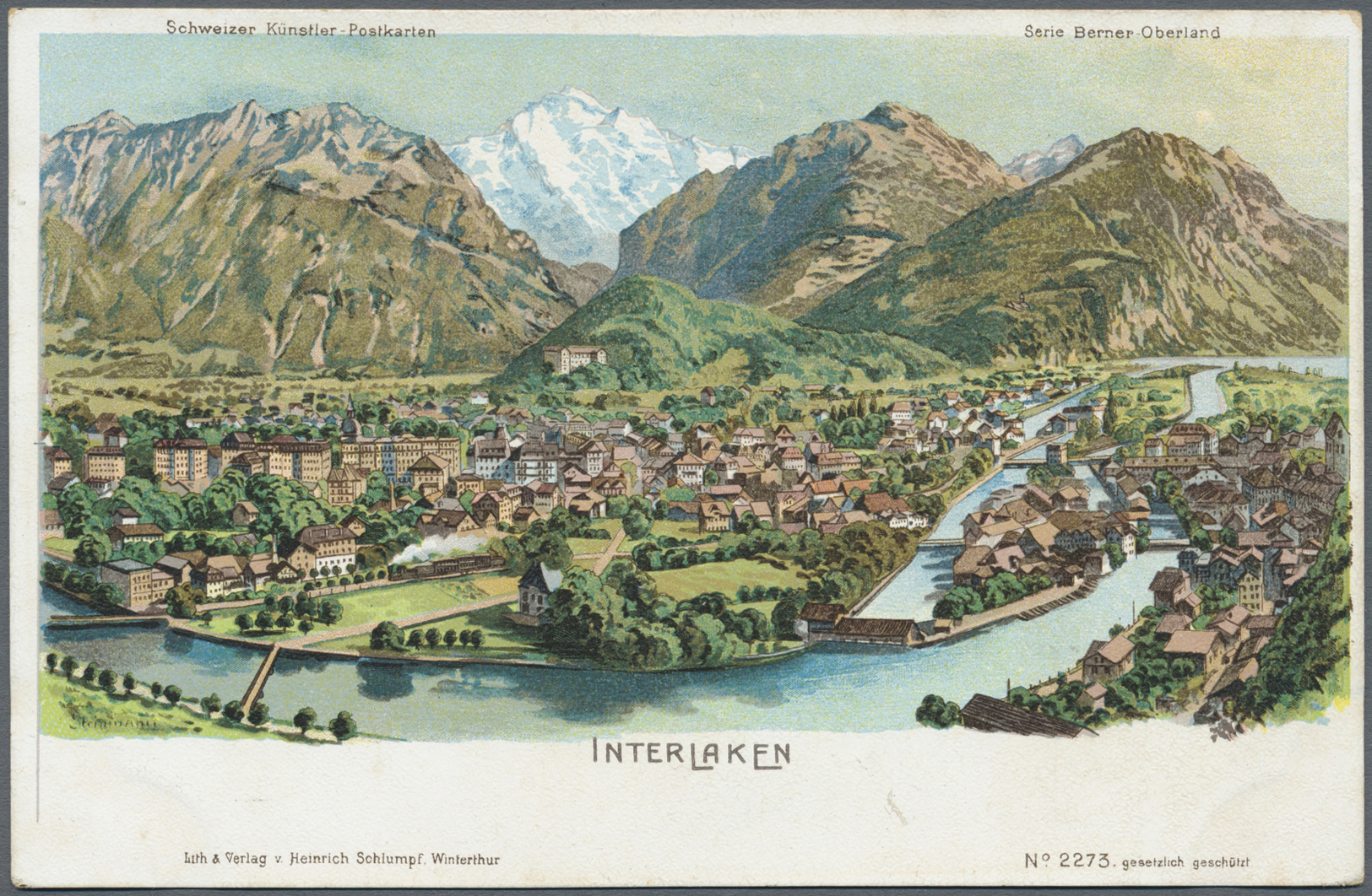 Ansichtskarten: Alle Welt: SCHWEIZ: Kanton Bern, über 100 Karten Mit Motiven Aus Dem Kanton Bern. Vi - Non Classés