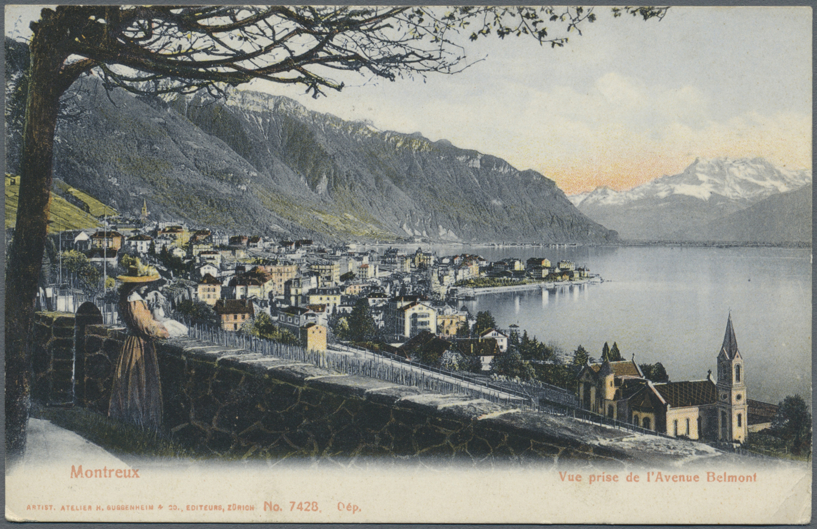 Ansichtskarten: Alle Welt: SCHWEIZ: Kanton Waadt, über 90 Karten Mit Ansichten Von Lausanne, Montreu - Non Classés