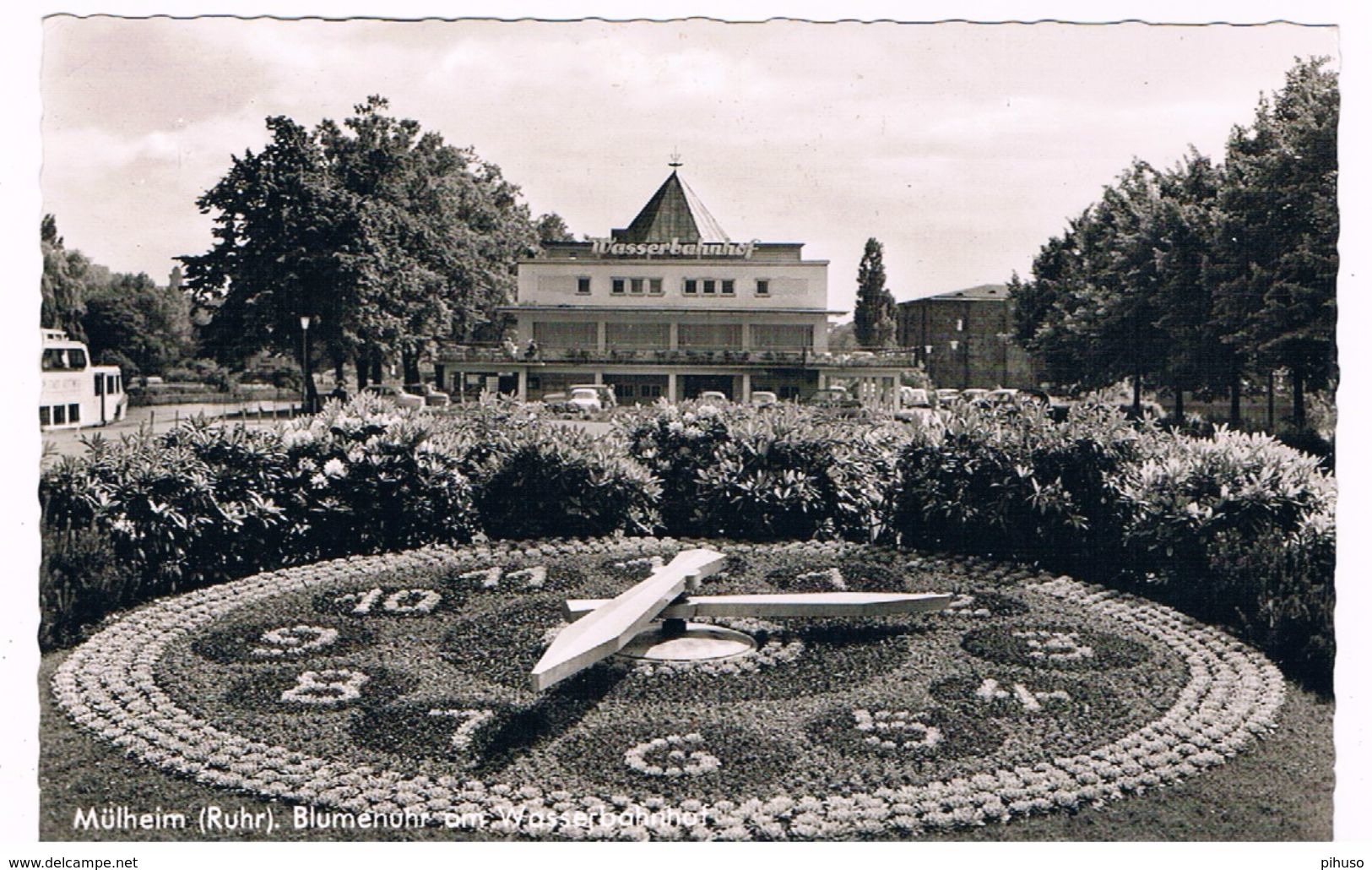 D-7848   MÜLHEIM : Blumenuhr Am Wasserbahnhof - Muelheim A. D. Ruhr