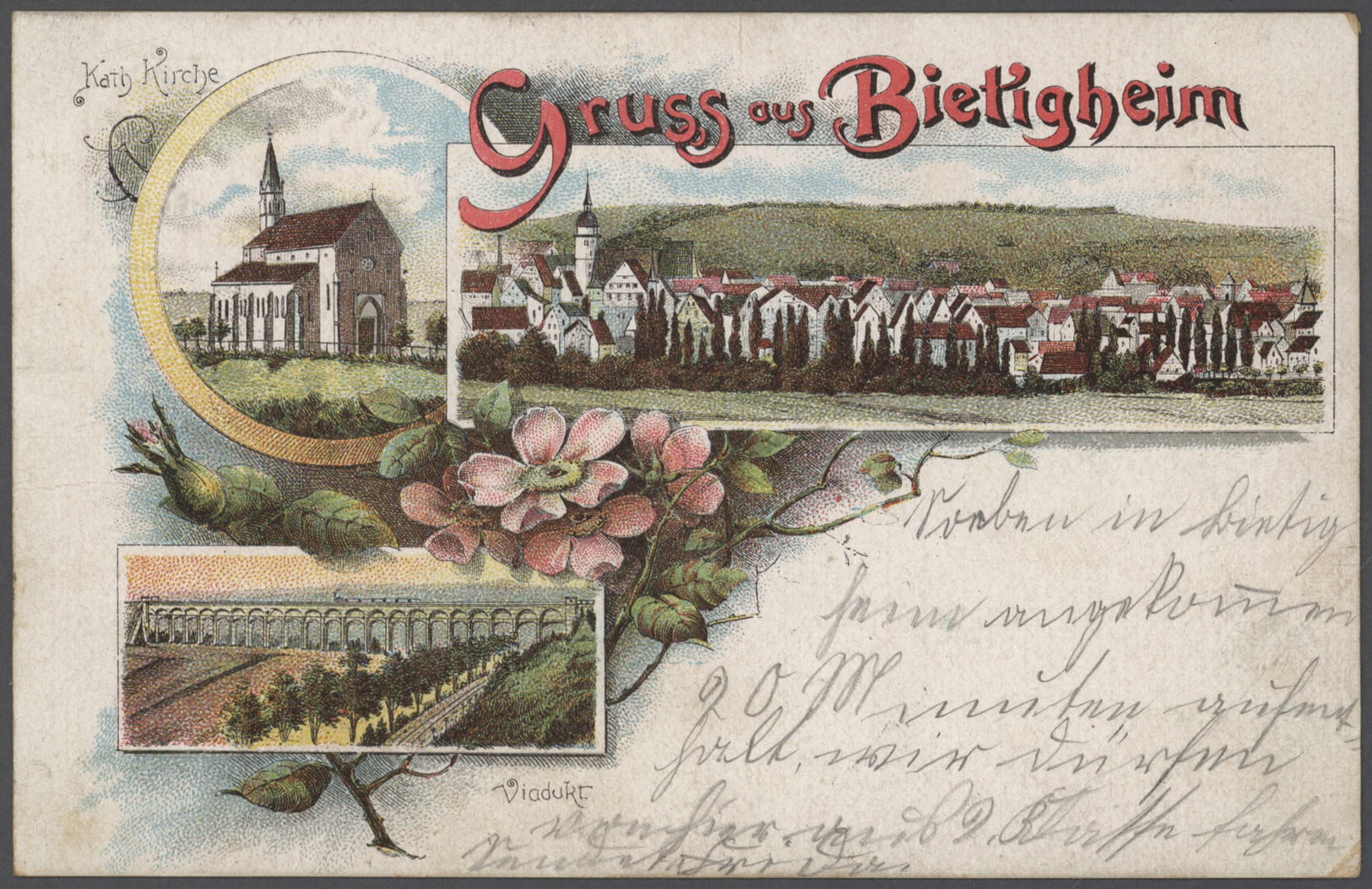 Ansichtskarten: 1899 - 1905, Sammlung Von Etwa 500 Ansichtskarten Im Alten Illustrierten Postkarten- - 500 Postkaarten Min.