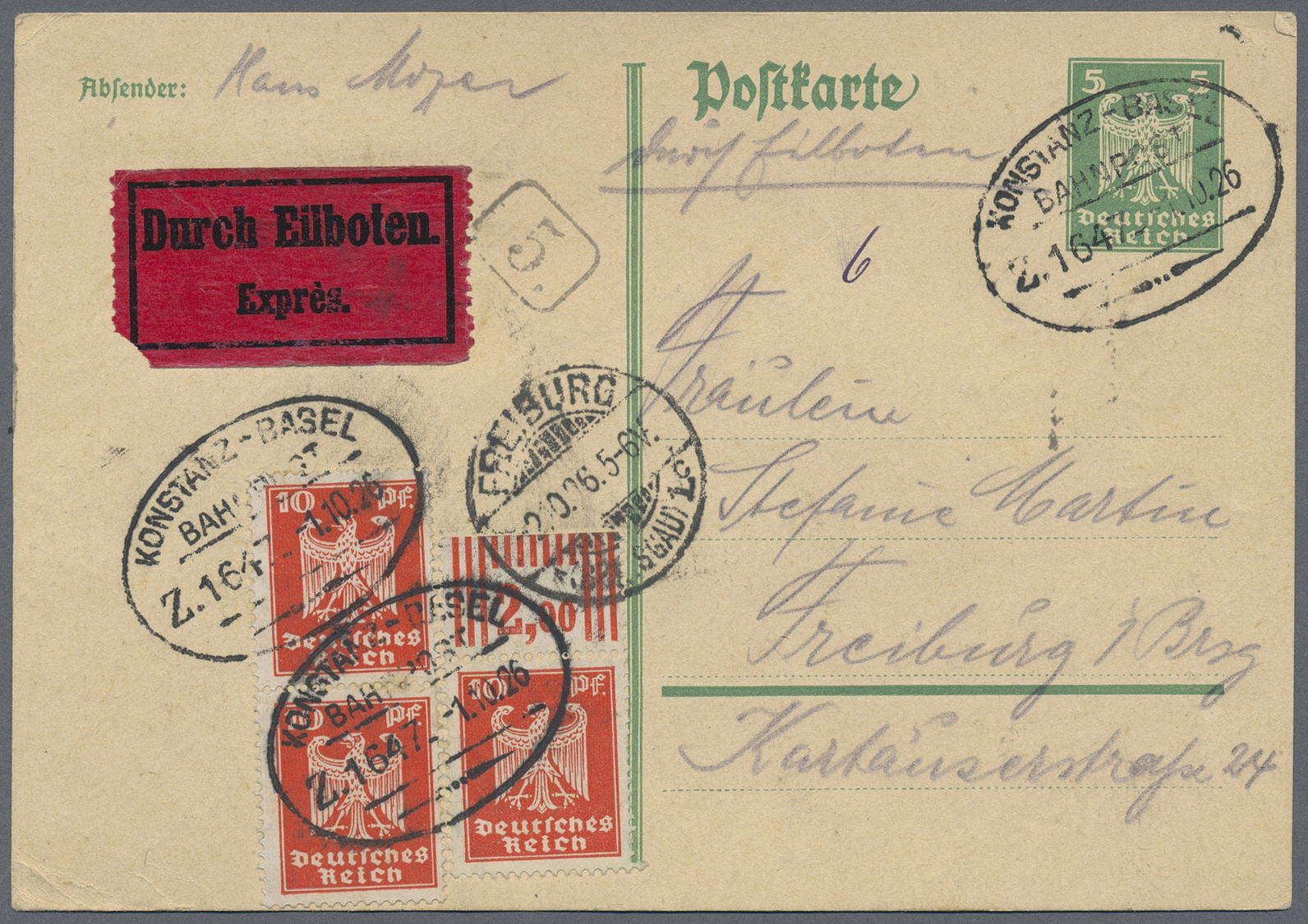 Br/GA Deutschland: 1860/1985, Vielseitiger Posten Mit Einigen Hundert, Meist Bedarfsbelegen Ab Altdeutschl - Collections