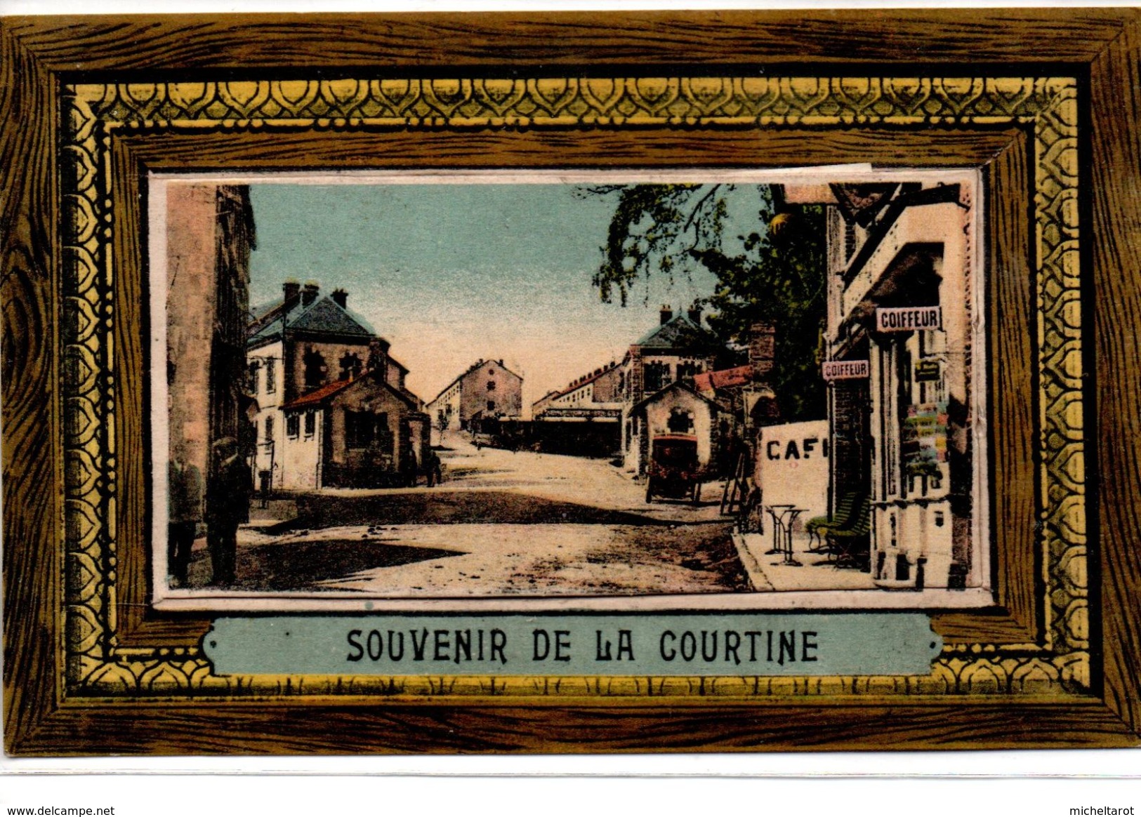 Creuse : La Courtine : Carte Système De 10 Minivues - La Courtine