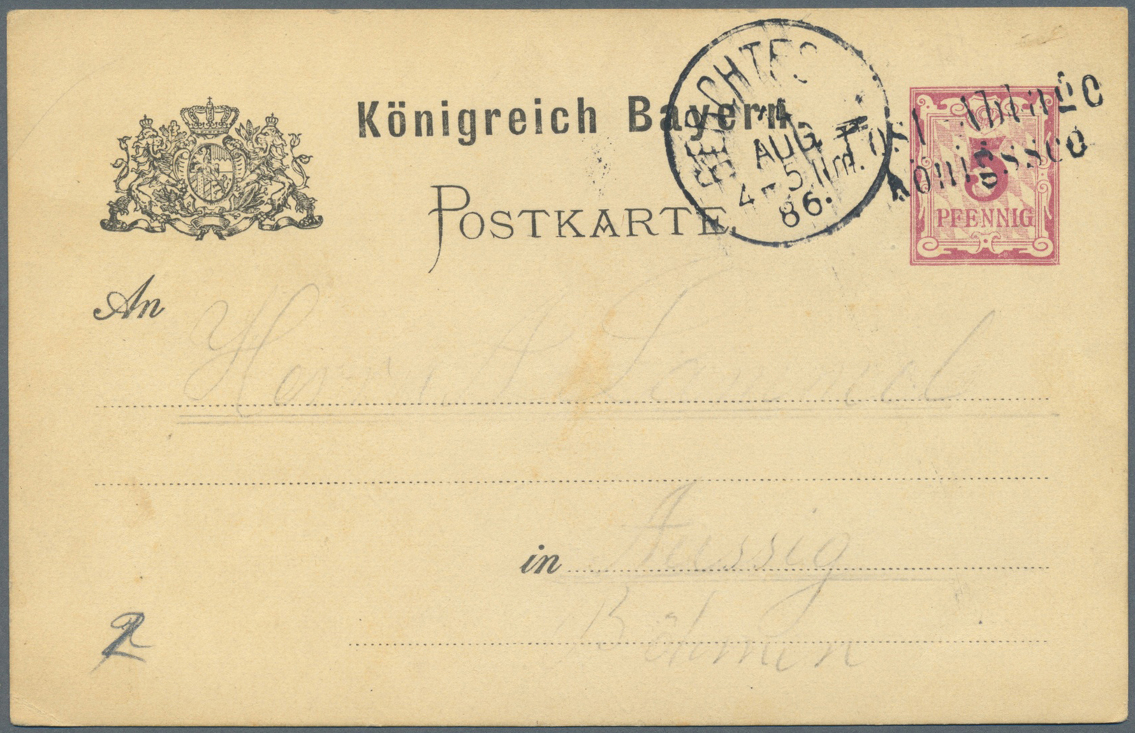 Br/GA/ Altdeutschland: 1840/86 (ca.), Briefe/Ganzsachen-Lot Von Ca. 33 Belegen Ab Vorphila, Dabei 8 Postabl - Verzamelingen