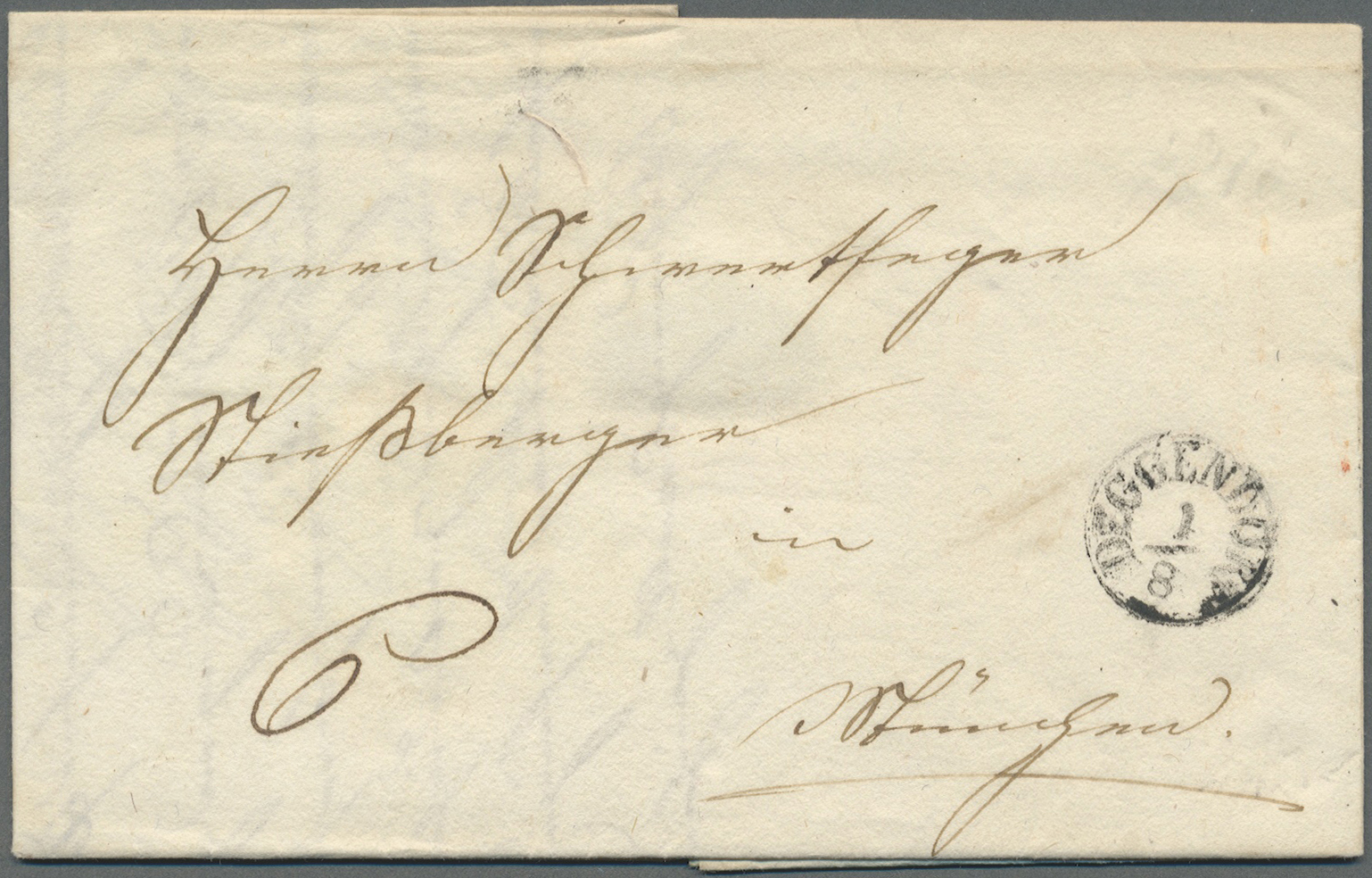Br Bayern - Vorphilatelie: 1785/1887, 73 Vorphilabriefe, Dienstbriefe, Postscheine Und Rechnungsbriefkö - [Voorlopers