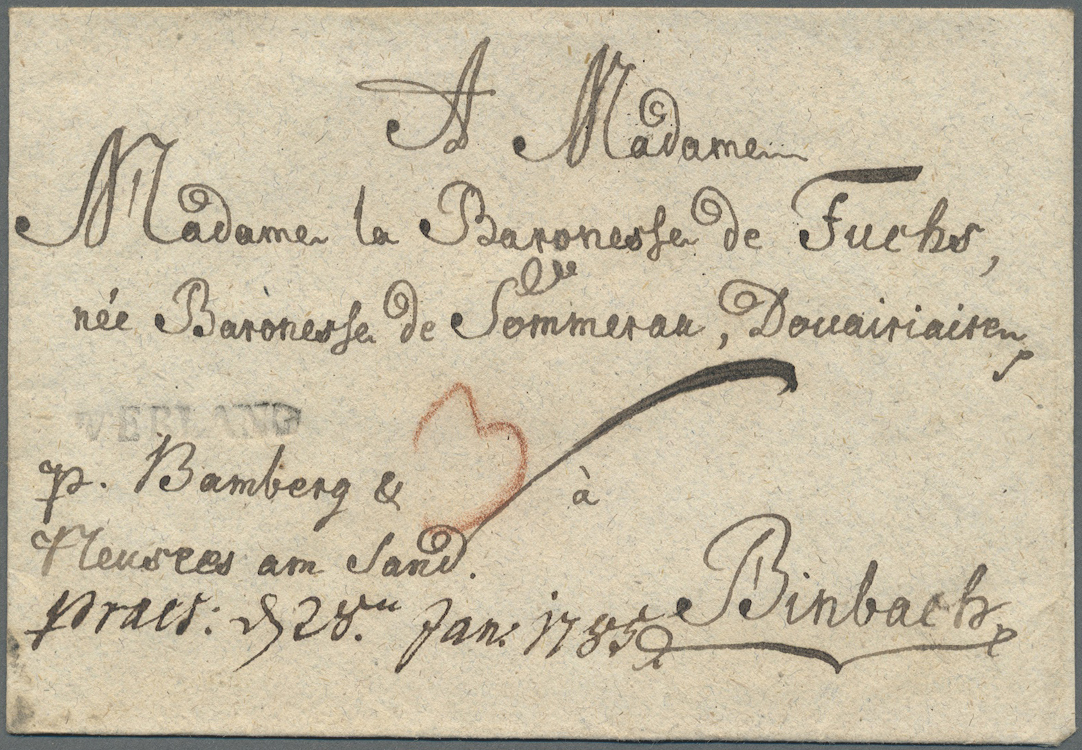 Br Bayern - Vorphilatelie: 1785/1887, 73 Vorphilabriefe, Dienstbriefe, Postscheine Und Rechnungsbriefkö - [Voorlopers