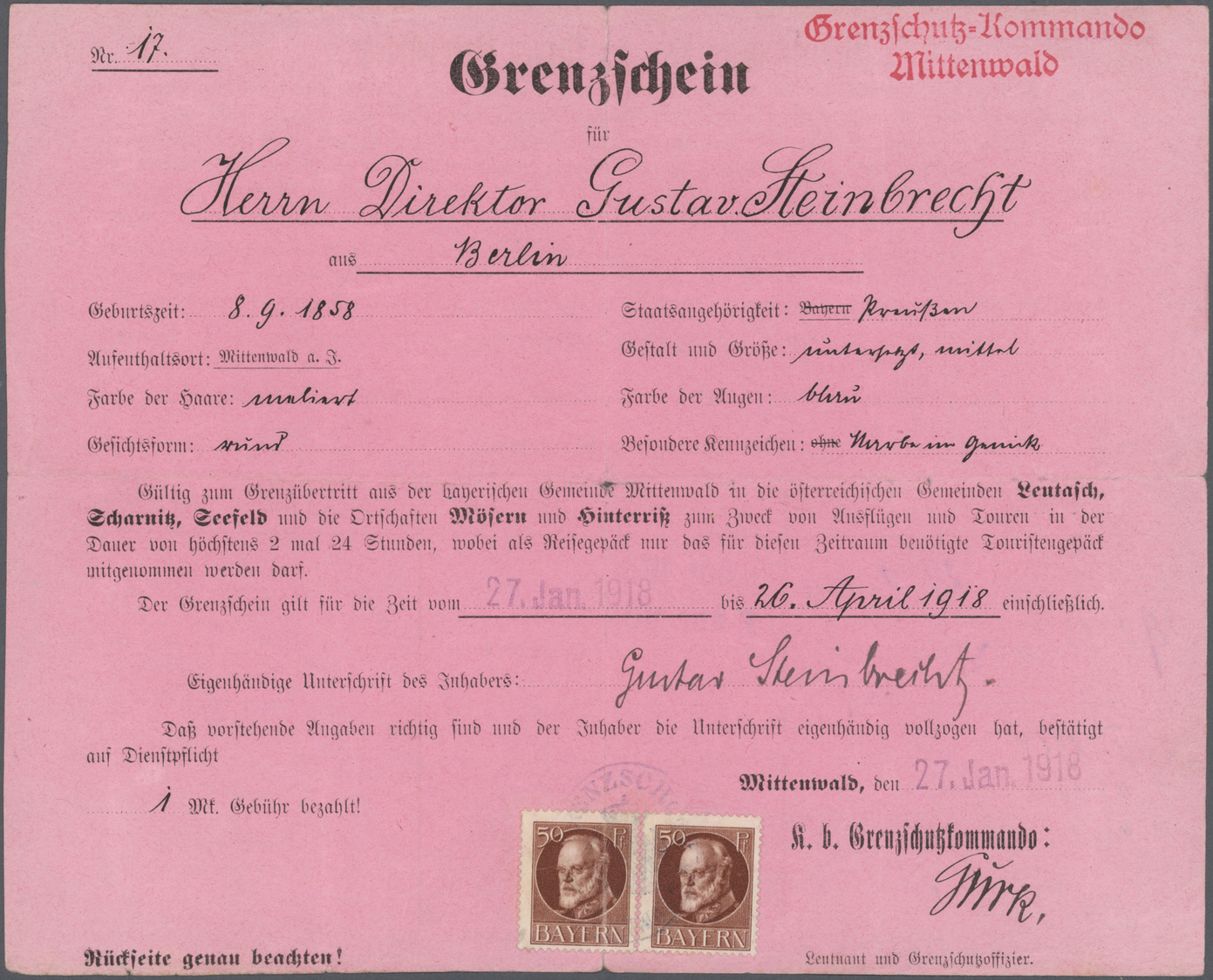 Br Bayern - Marken und Briefe: 1911/1920, vielseitige Partie von ca. 100 Briefen und Karten mit meist F