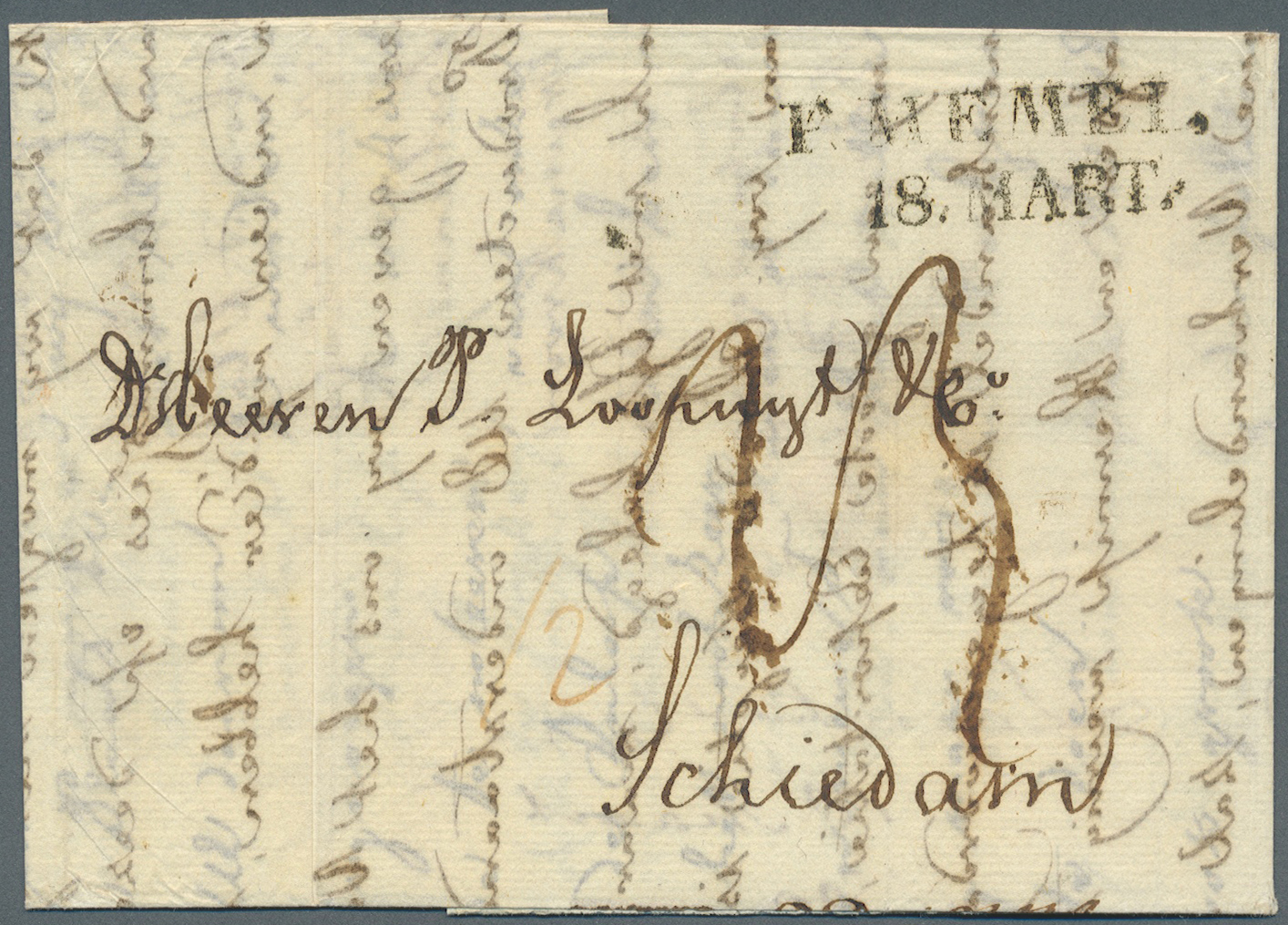 Br Preußen - Vorphilatelie: 1766/1855, 29 Belege Preußen/Niederlande mit teils interessanten Taxen u. G