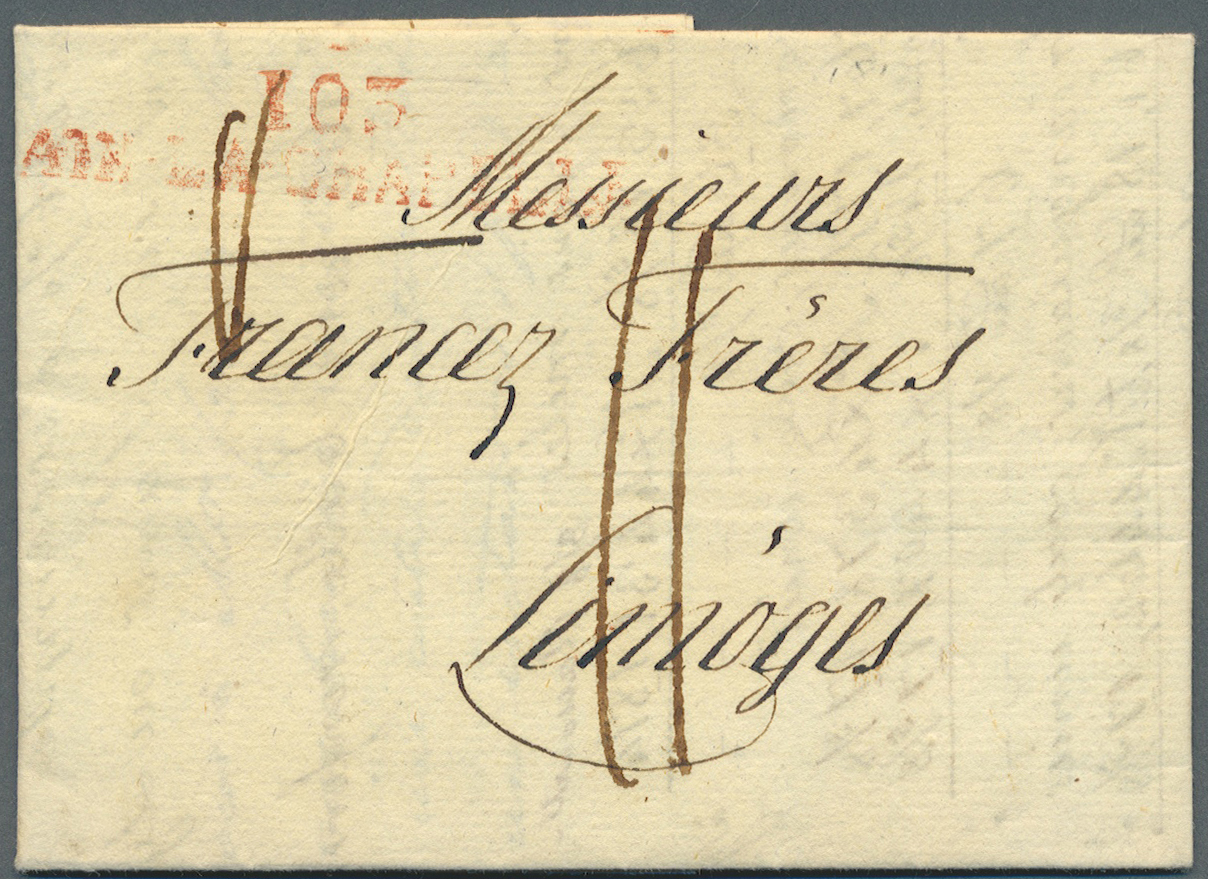 Br Preußen - Stempel: 1750/1860 (ca):  Bestand mit 351 Belegen, Orte A - D, dabei auch bessere Orte, fa