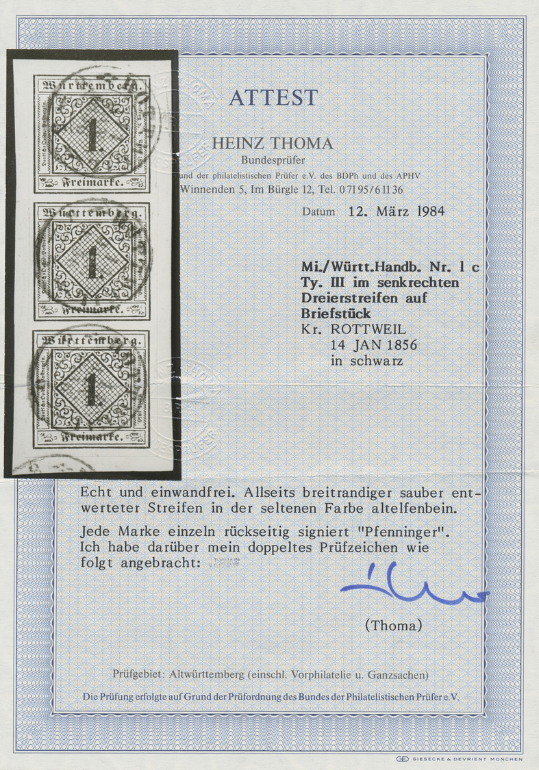 O/*/**/Br Württemberg - Marken und Briefe: 1851/1920, Umfangreiche Sammlung gestempelt und ungebraucht/postfri