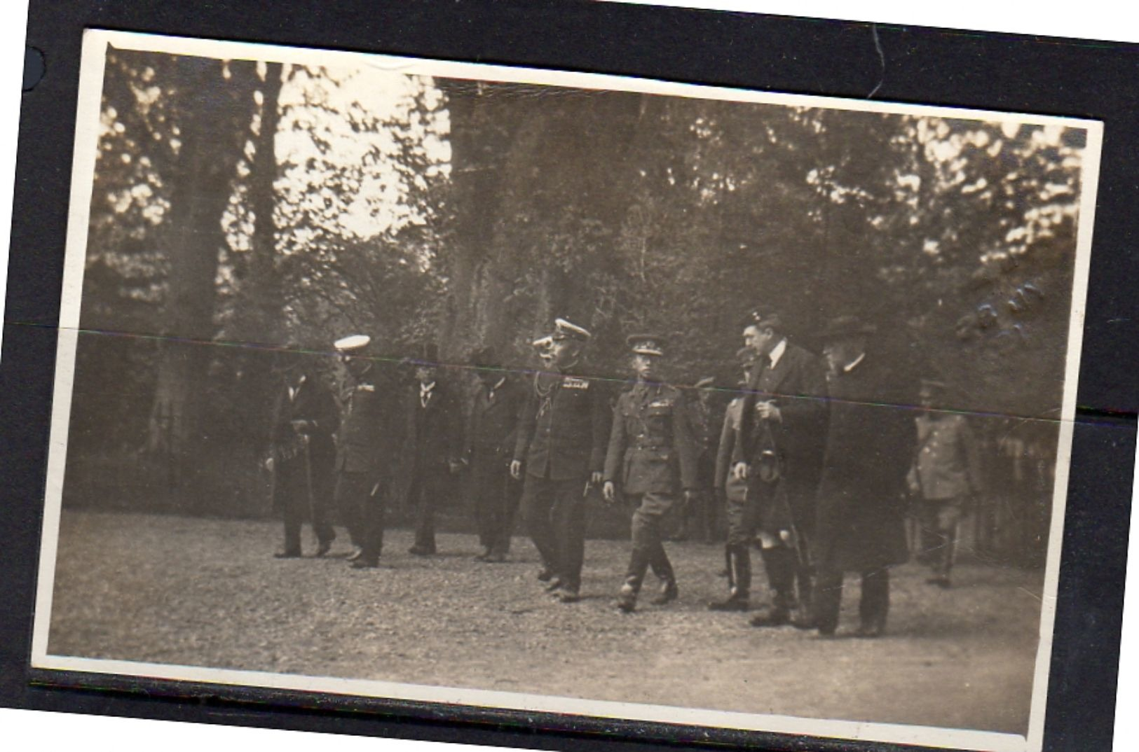 Rare PRIVATE PHOTO Card Hirohito Visits United Kingdom May 21, 1921 (10) - Altri & Non Classificati