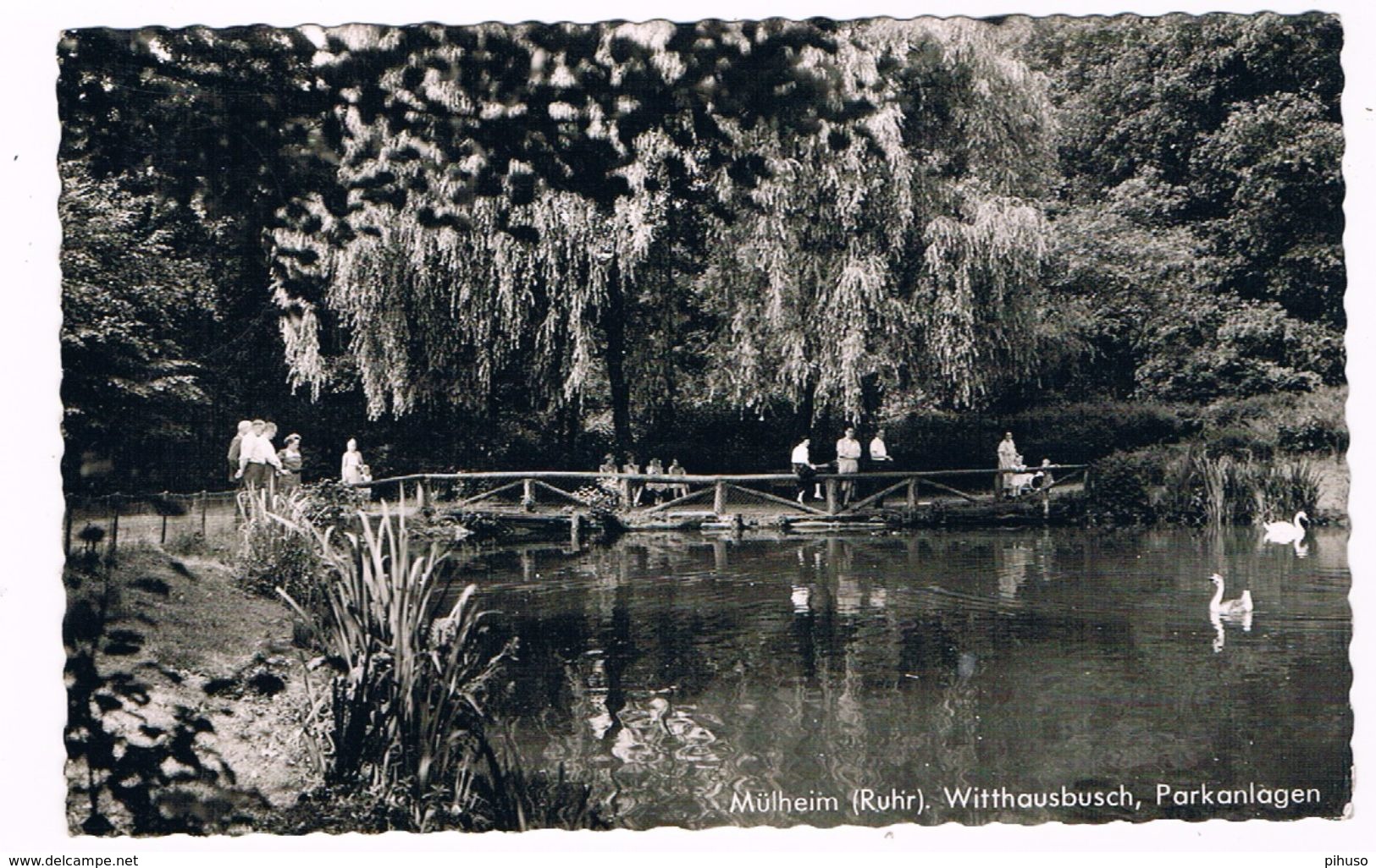 D-7861    MÜLHEIM : Witthausbusch, Parkanlagen - Muelheim A. D. Ruhr