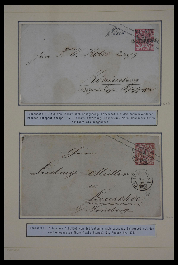 Norddeutscher Bund - Marken Und Briefe: 1868/1870: Fantastic, Beautiful Quality Exhibition Collectio - Autres & Non Classés
