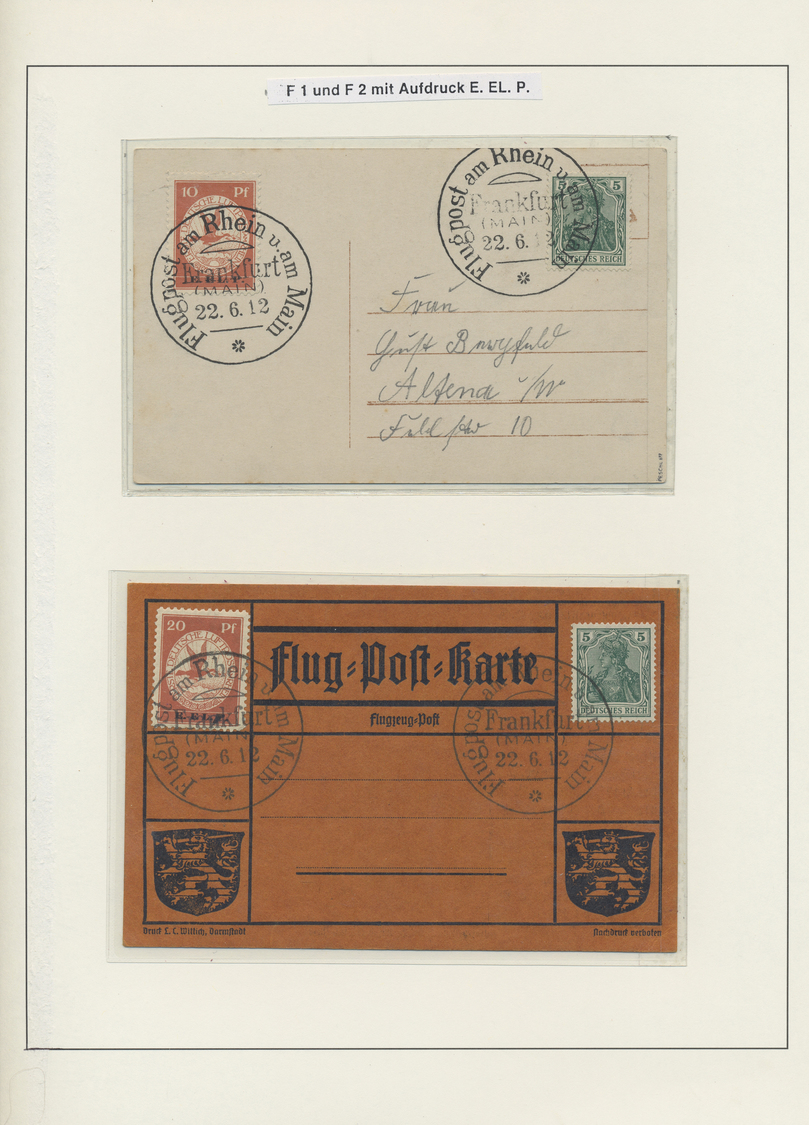 O/Br Deutsches Reich: 1872/1923, Gute, Ansprechend Gestaltete Sammlung, Dabei Brustschildteil In Den Haup - Collections