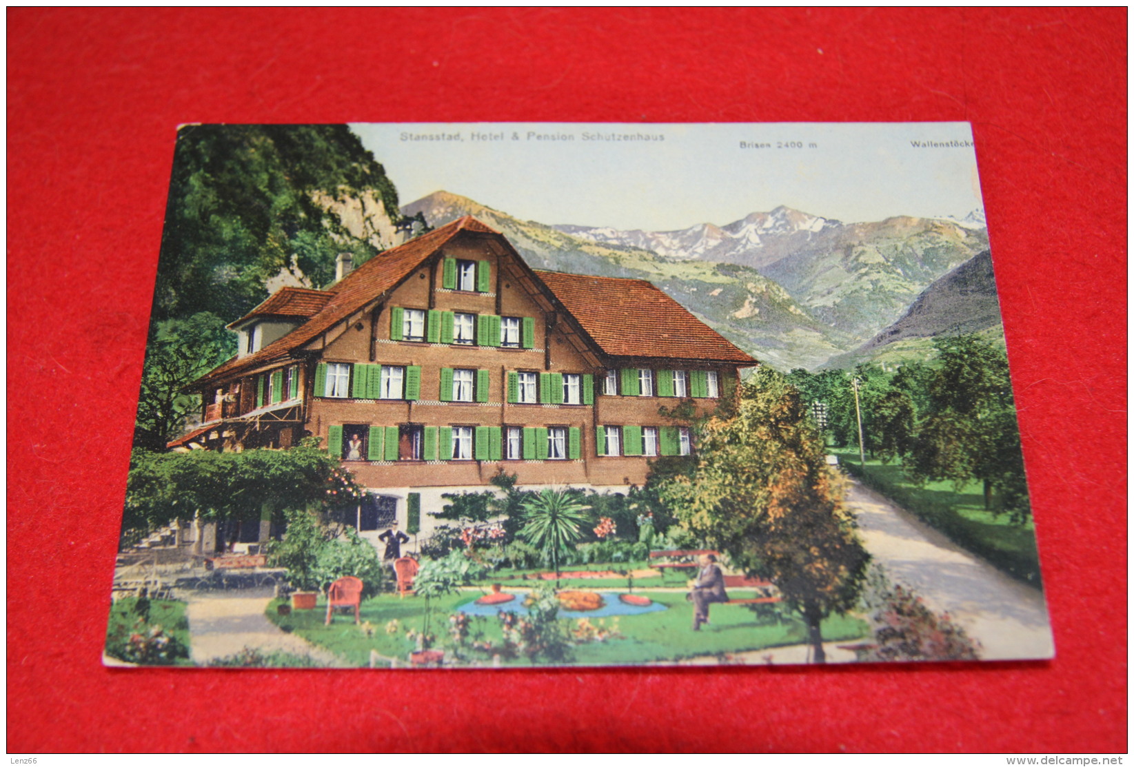 Nidwald Stansstad Hotel Schutzenhaus Ed. E. Goetz First Years 1900 Rare++++ - Stans