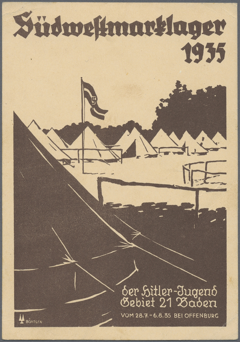 Br/GA Deutsches Reich - 3. Reich: 1933/1945 (ca.), umfangreicher Posten mit einer wohl vierstelligen Anzah