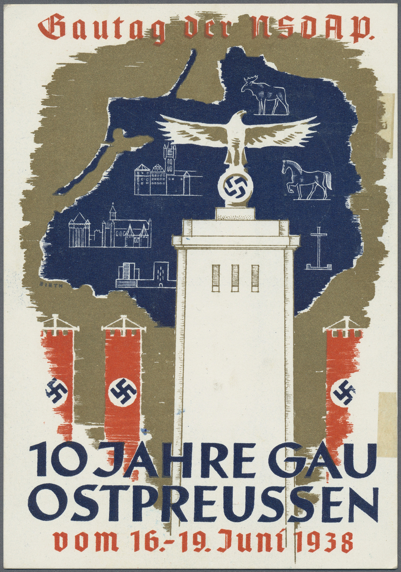 Br/GA Deutsches Reich - 3. Reich: 1933/1945 (ca.), umfangreicher Posten mit einer wohl vierstelligen Anzah