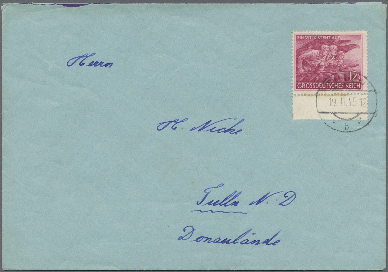 Br/GA Deutsches Reich - 3. Reich: 1933/1945, Gehaltvolle Sammlung Mit über 650 Briefen, Karten Und Ganzsac - Ongebruikt