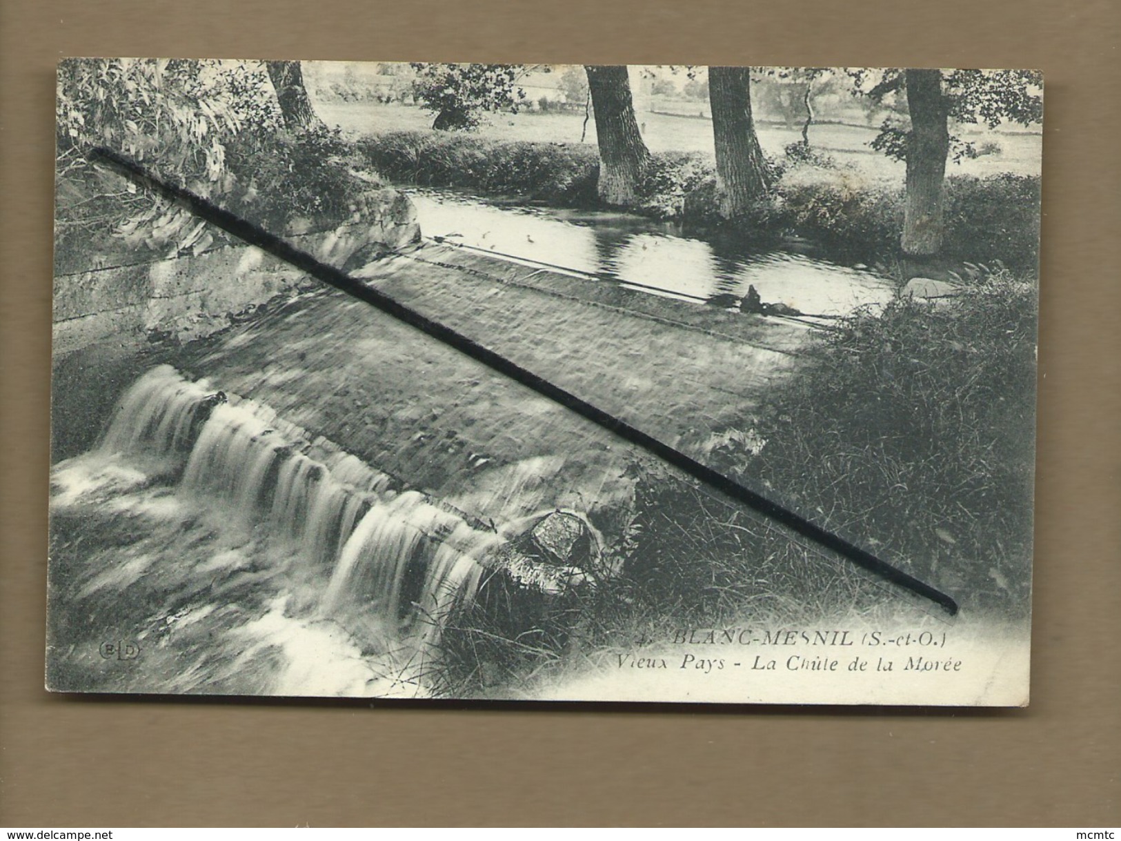 CPA Souple -   Blanc Mesnil - (S.-et-O.) - Vieux Pays - La Chute De La Morée - Autres & Non Classés