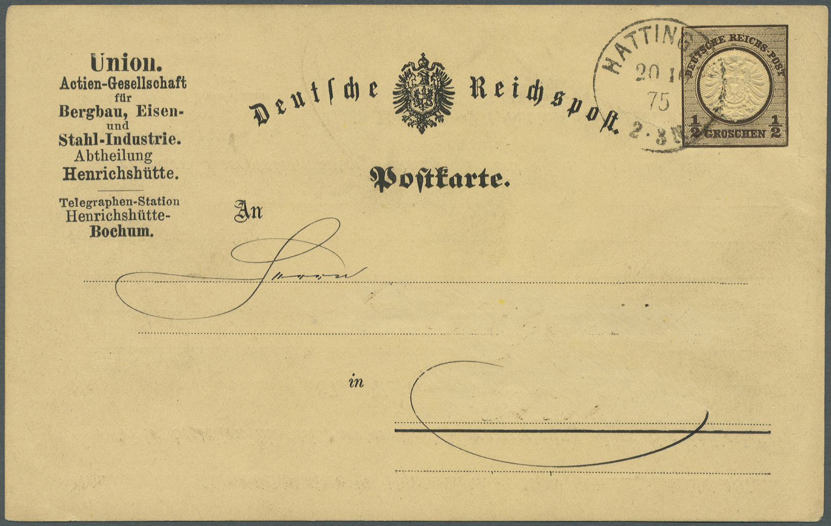 GA Deutsches Reich - Ganzsachen: 1875/1899, Posten von 331 Privat-Postkarten aus PP 1 bis PP 10, ungebr