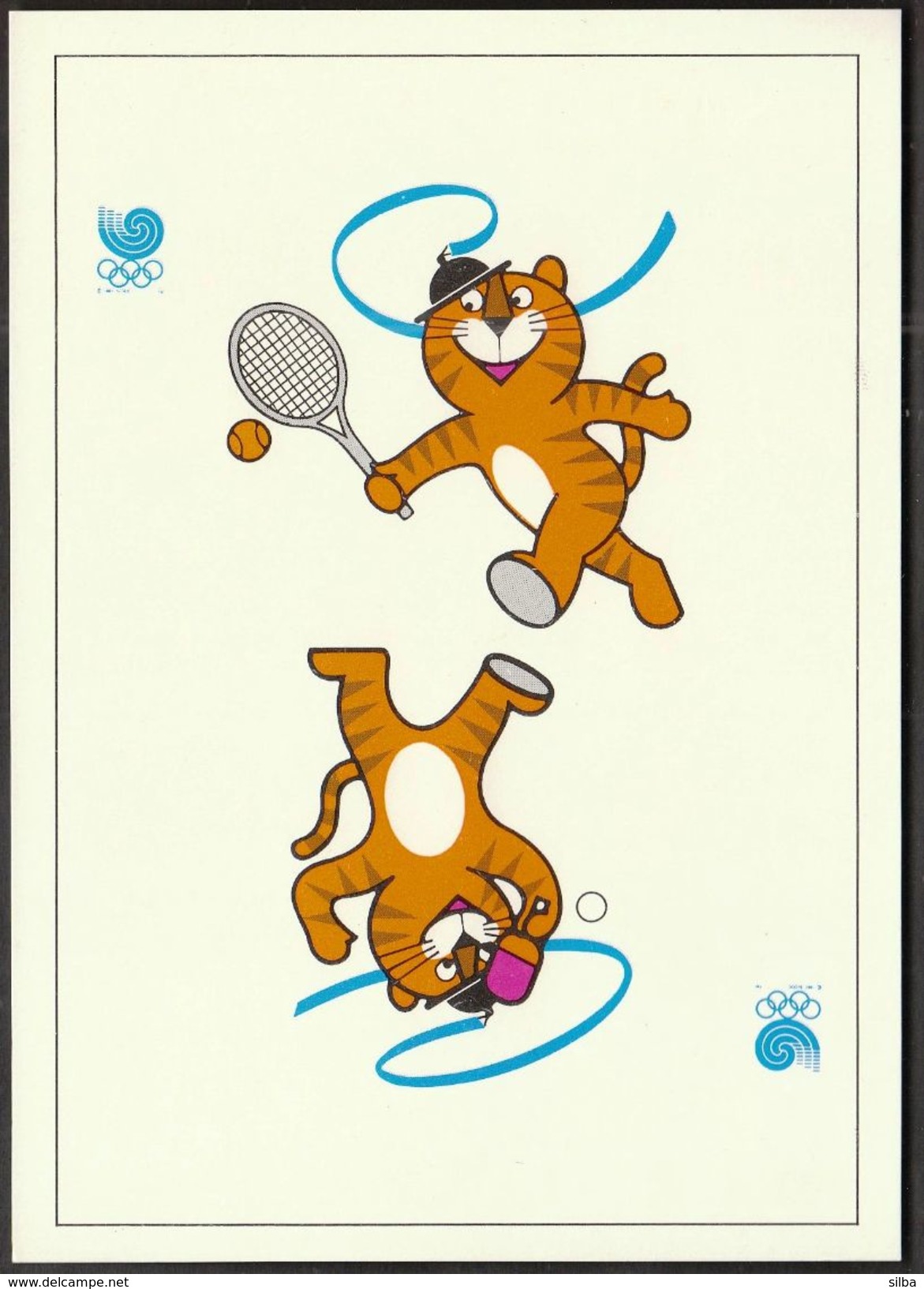 Germany Marsberg 1988 / Olympic Games Seoul / Tennis, Table Tennis / Mascot Hodori - Sommer 1988: Seoul