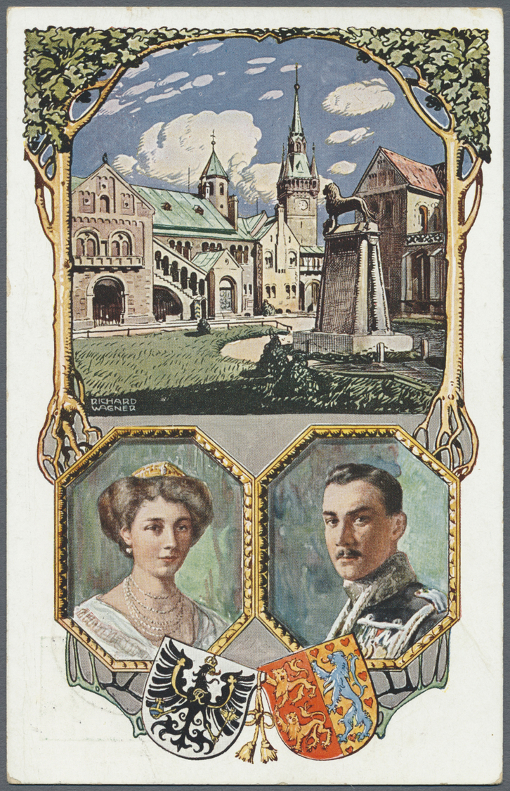 GA Deutsches Reich - Ganzsachen: 1900/1922 (ca.), Saubere Sammlung Von 40 Germania-Privatganzsachen Geb - Andere & Zonder Classificatie