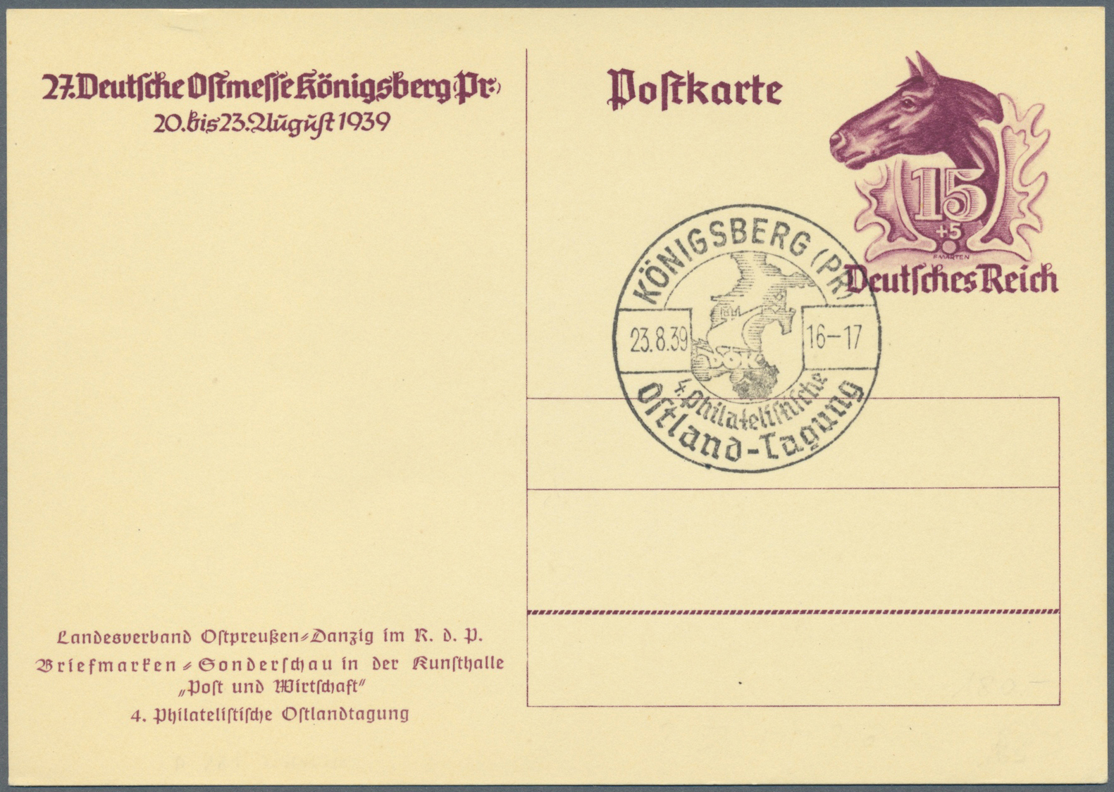 GA Deutsches Reich - Ganzsachen: 1925/1944. Sammlung Von 35 Postkarten, Gebraucht Oder Ungebraucht. Mit - Andere & Zonder Classificatie