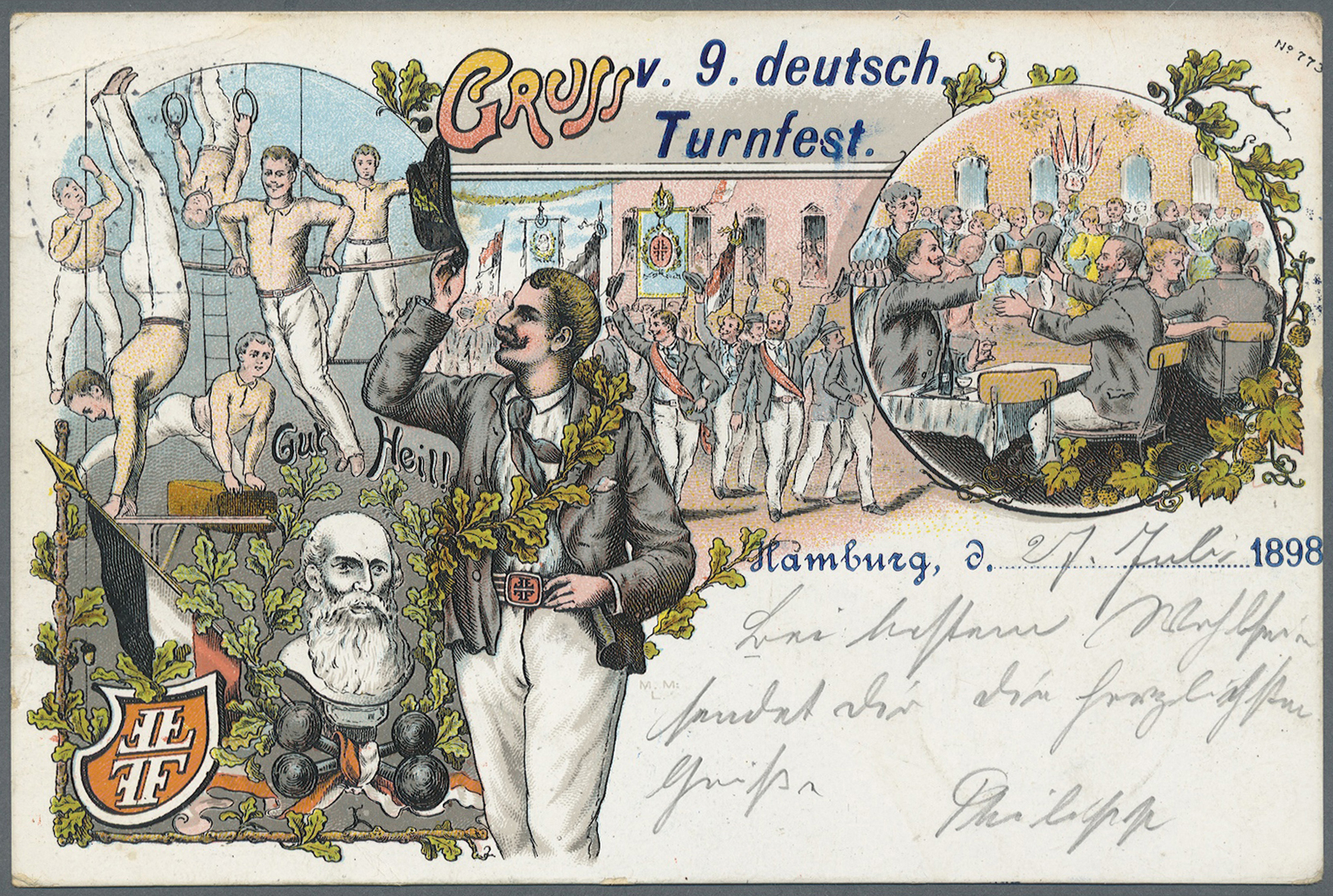 GA Deutsches Reich - Privatganzsachen: 1890/1914 ca., PRIVATGANZSACHEN, gehaltvolle Sammlung mit ca. 20