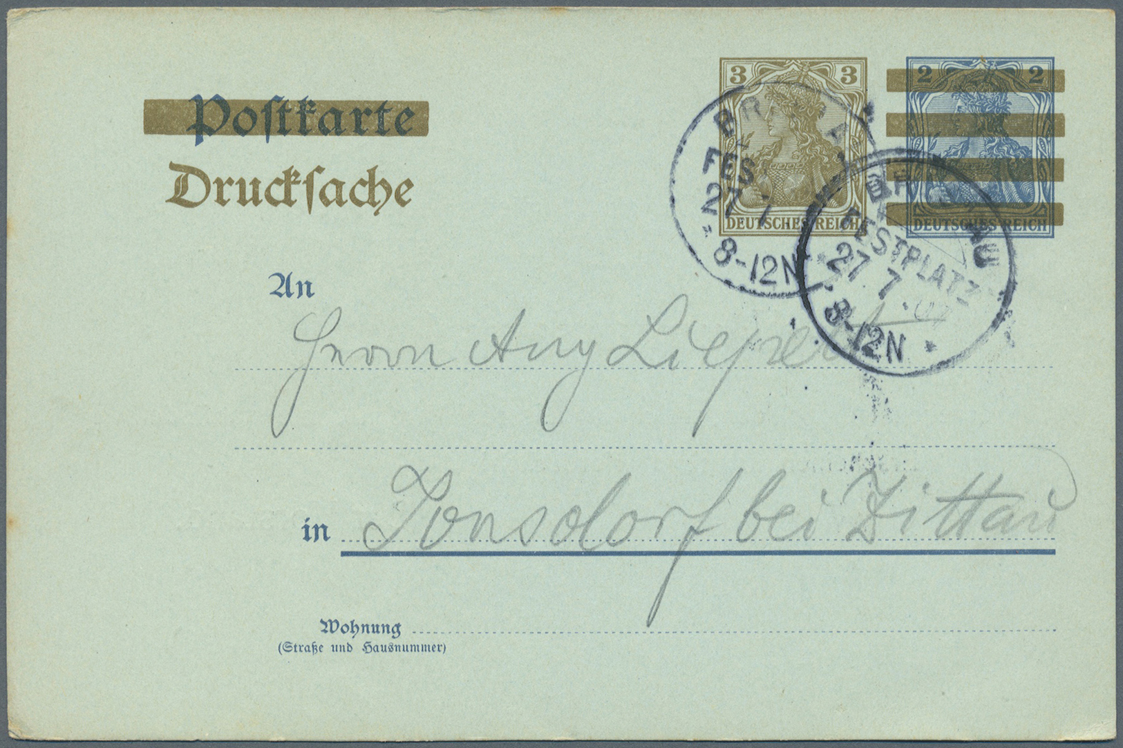 GA Deutsches Reich - Stempel: 1902/1914, 150 Ganzschenkarten Und -kartenbriefe Meist Ausgabe 1902 Mit D - Machines à Affranchir (EMA)