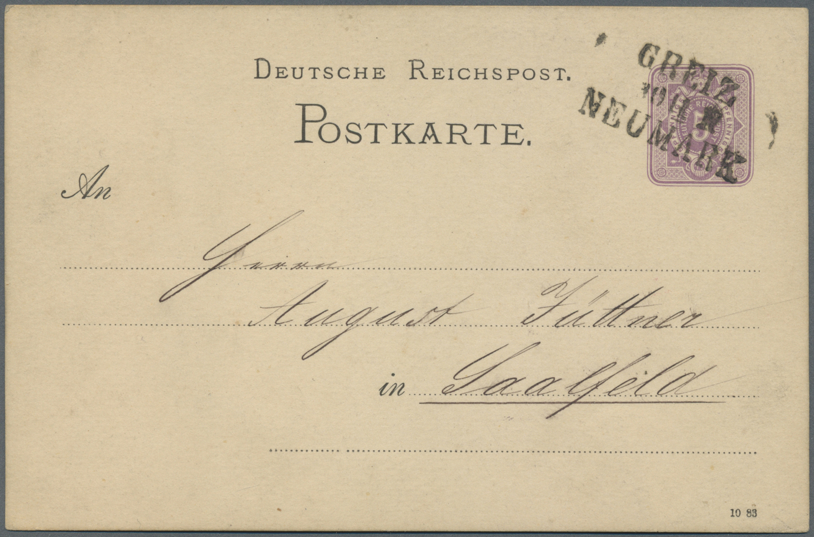 Br/GA Deutsches Reich - Bahnpost: 1872/1889, Sammlung von über 100 Belegen zumeist mit Bahnpost L 3-Stempe