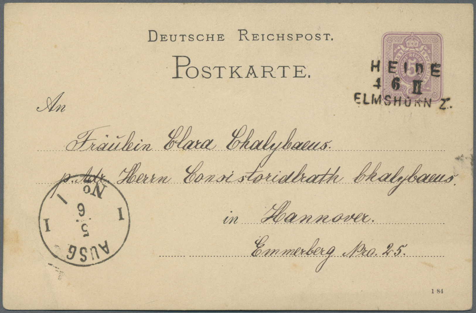 Br/GA Deutsches Reich - Bahnpost: 1872/1889, Sammlung von über 100 Belegen zumeist mit Bahnpost L 3-Stempe