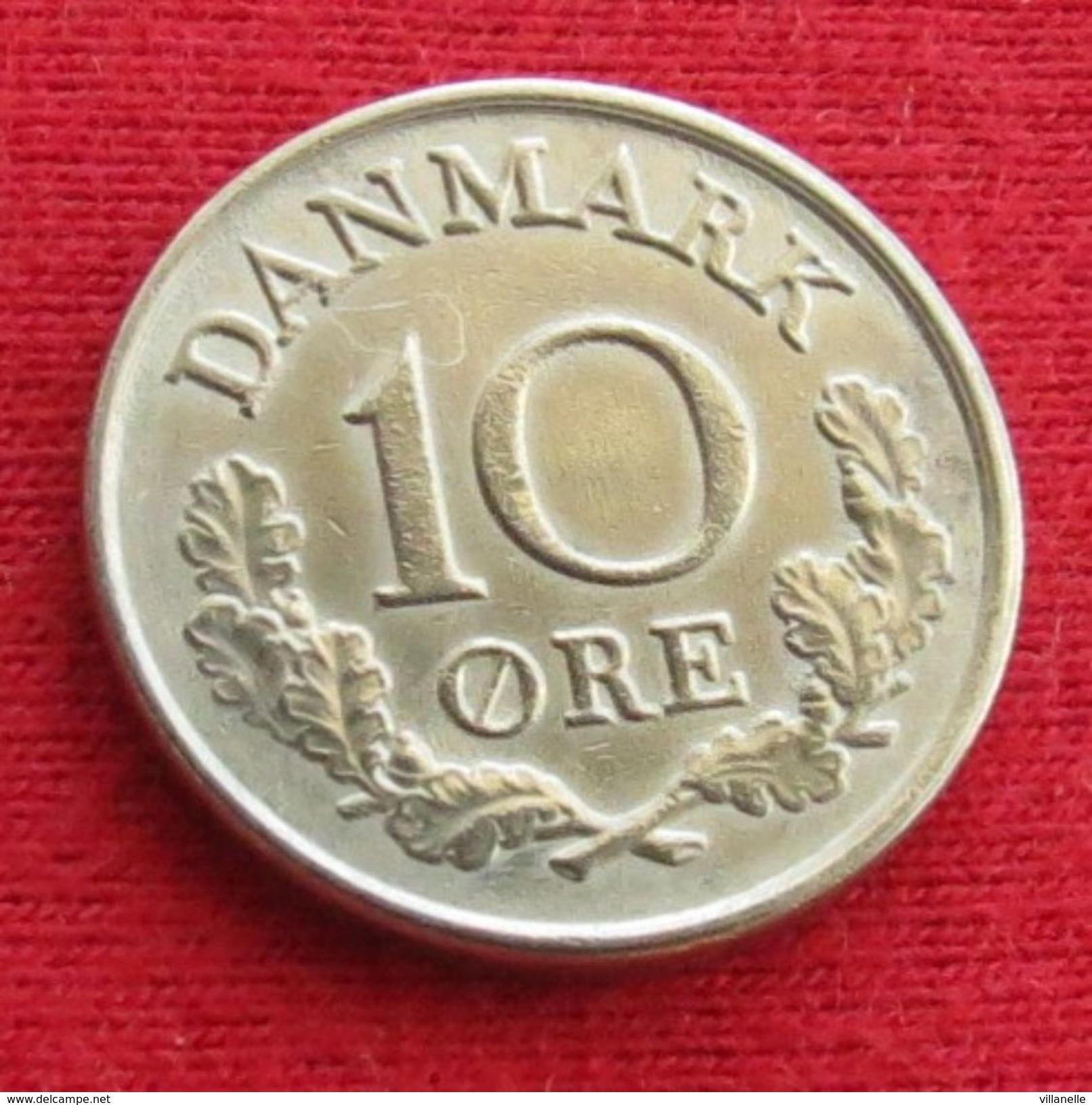 Denmark 10 Ore 1966 KM# 849.1  Dinamarca Danemark Danimarca - Danemark