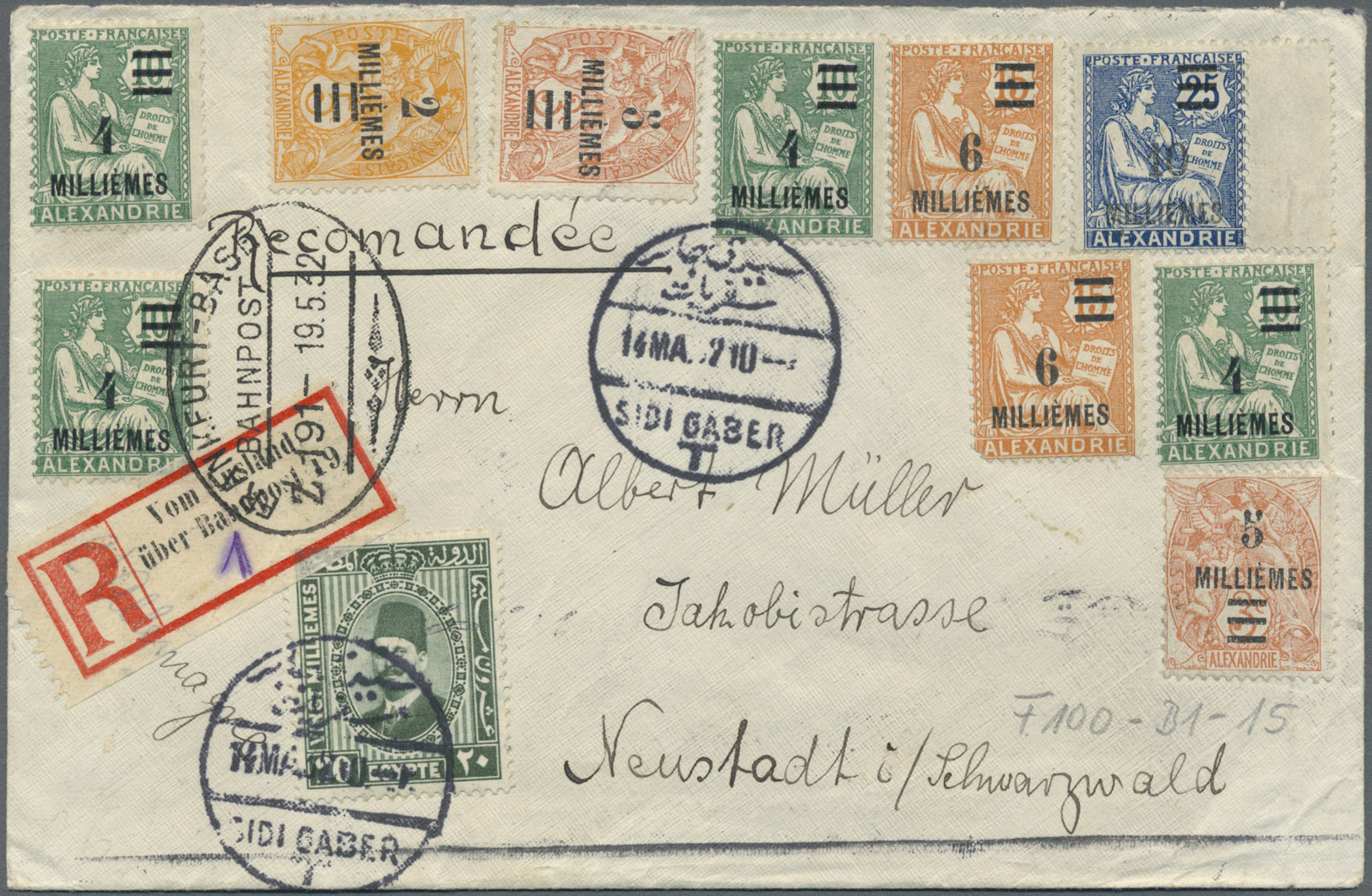 Br/GA Deutsches Reich - Bahnpost: 1874/1952, Sammlung Von Ca 60 Belegen Mit Einigen Bahnpost-Besonderheite - Andere & Zonder Classificatie