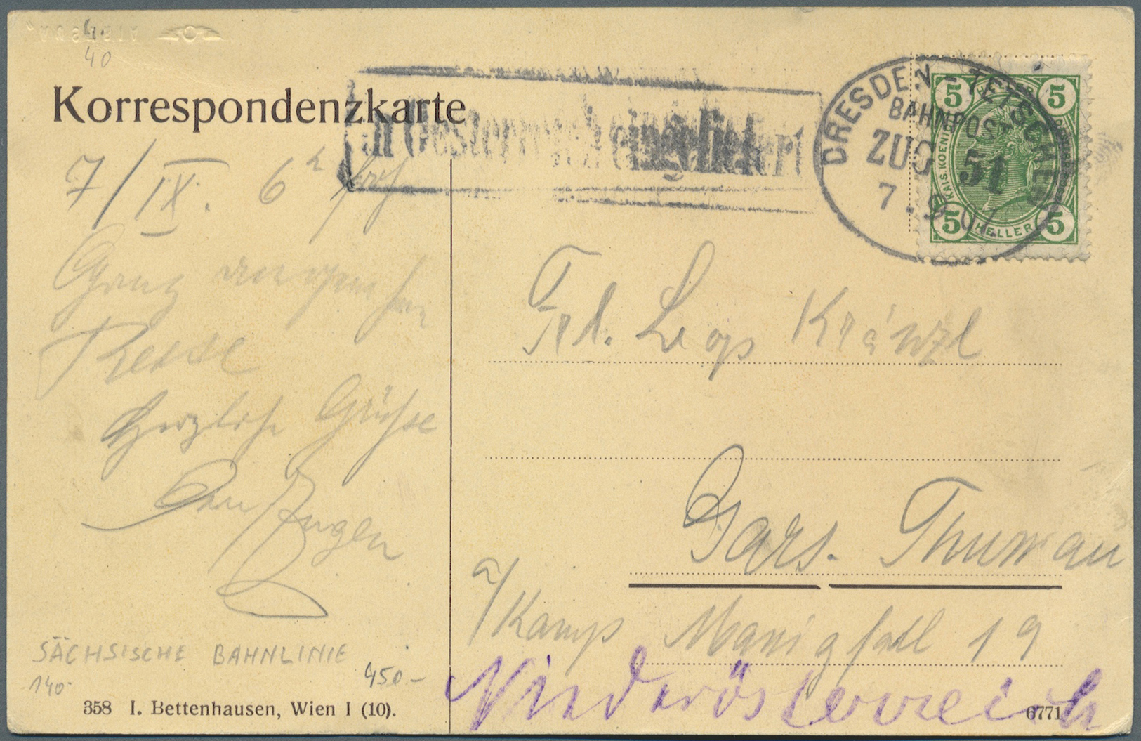 Br/GA Deutsches Reich - Bahnpost: 1885/1945, 140 Belege Mit Bahnpost-Ovalstempeln, Dabei Frühe Daten, Klei - Andere & Zonder Classificatie