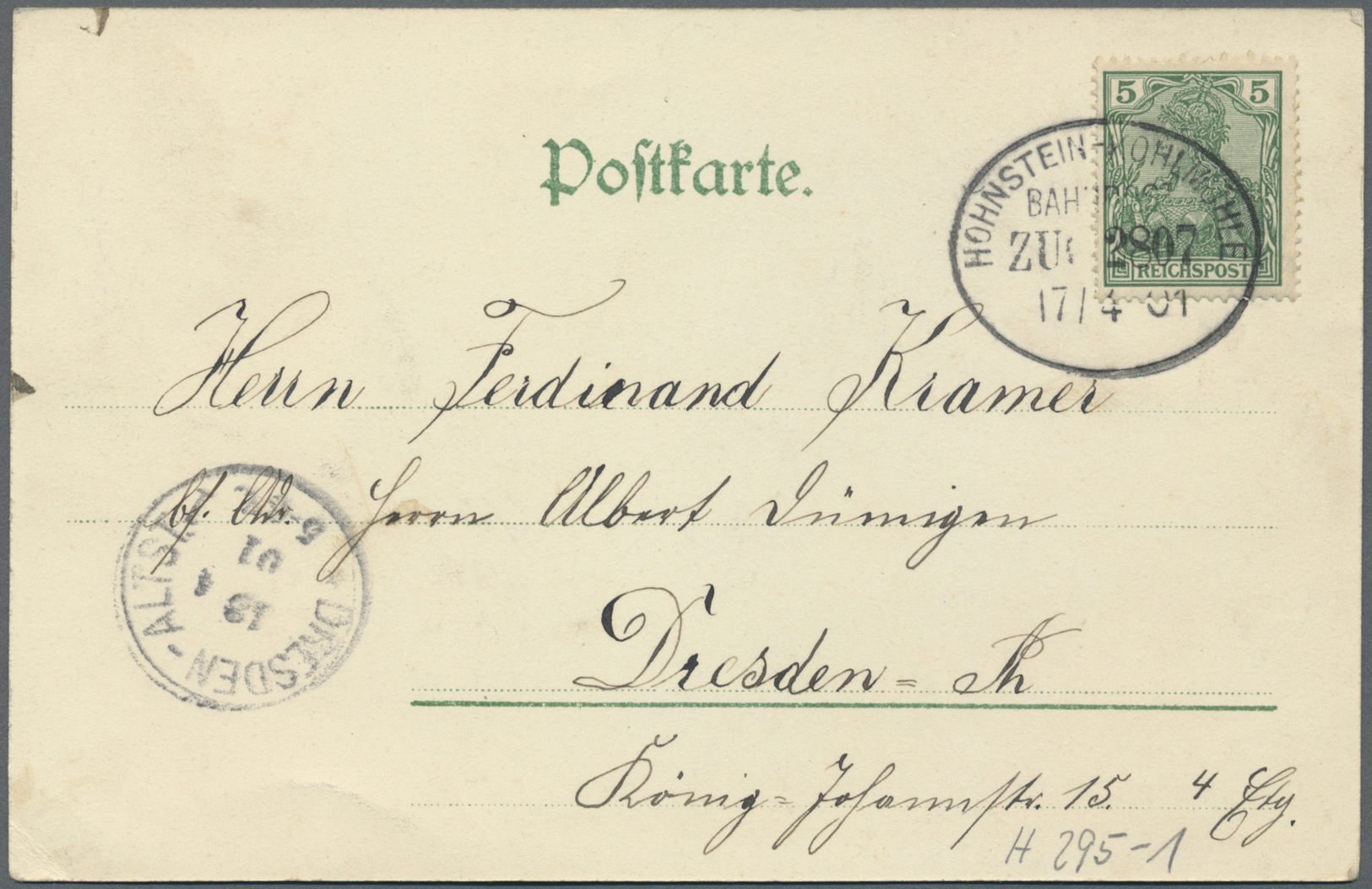 Br/GA/ Deutsches Reich - Bahnpost: 1897/1943, Kleinbahnen Thüringen, Anhalt, Brandenburg, Sachsen, Mecklenb