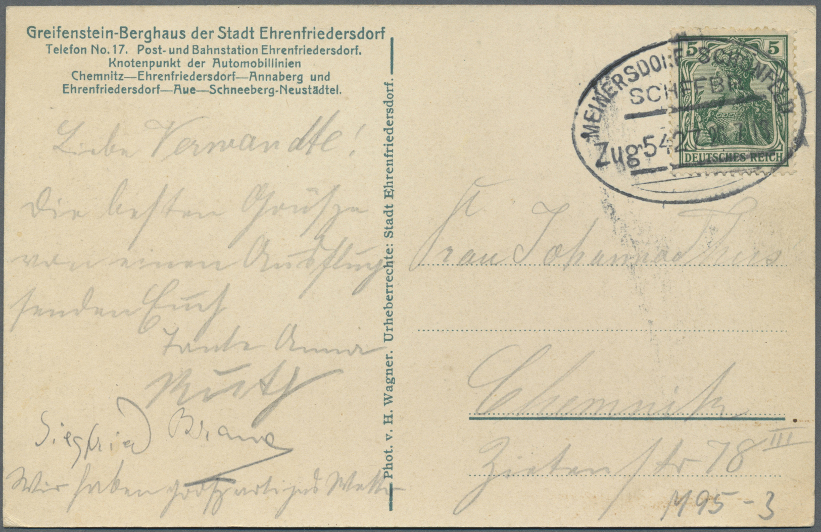 Br/GA/ Deutsches Reich - Bahnpost: 1897/1943, Kleinbahnen Thüringen, Anhalt, Brandenburg, Sachsen, Mecklenb