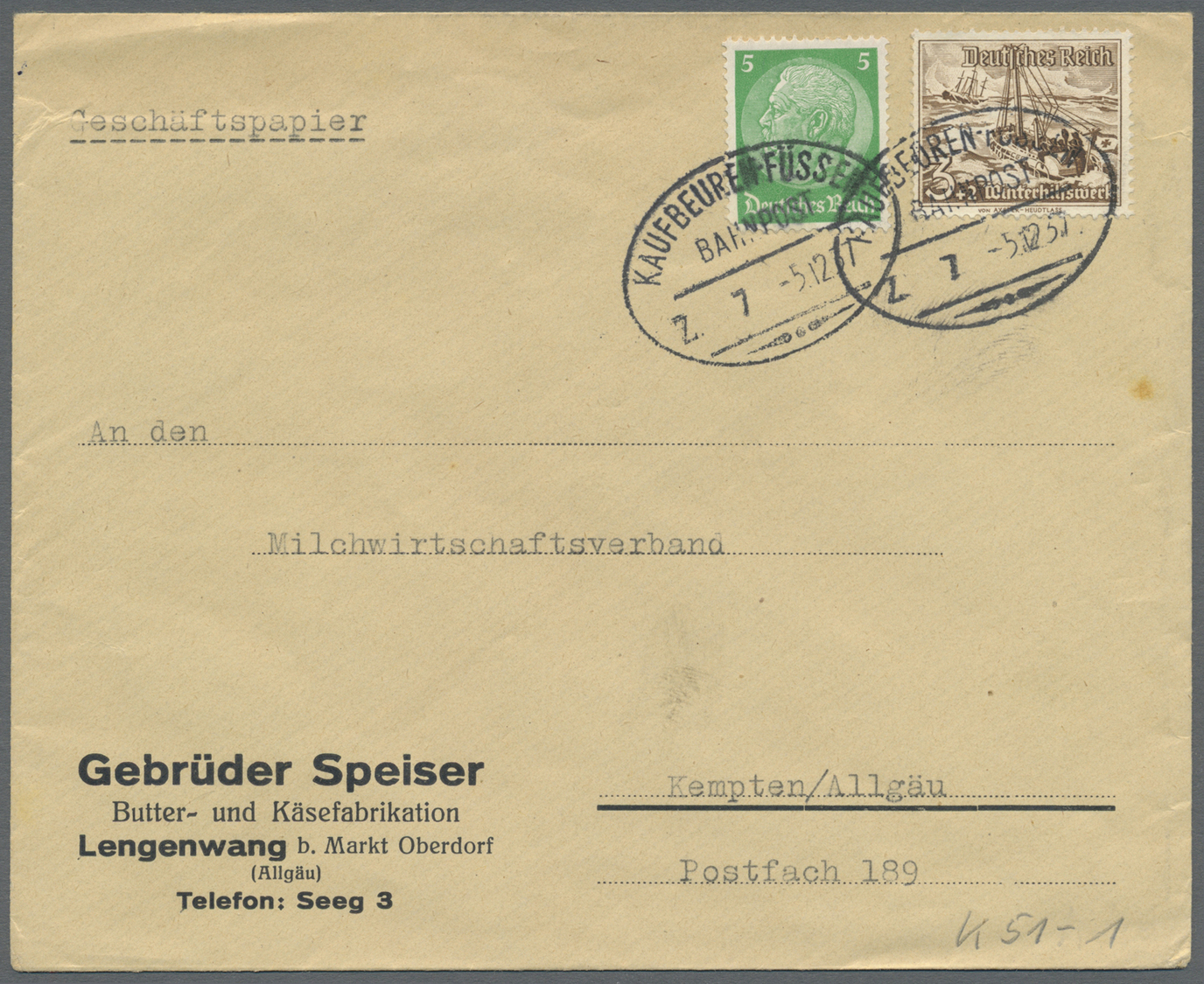 Br/GA Deutsches Reich - Bahnpost: 1923/1943, Sammlung Von 350 Belegen In 5 Briefalben, Teils Unterschiedli - Andere & Zonder Classificatie