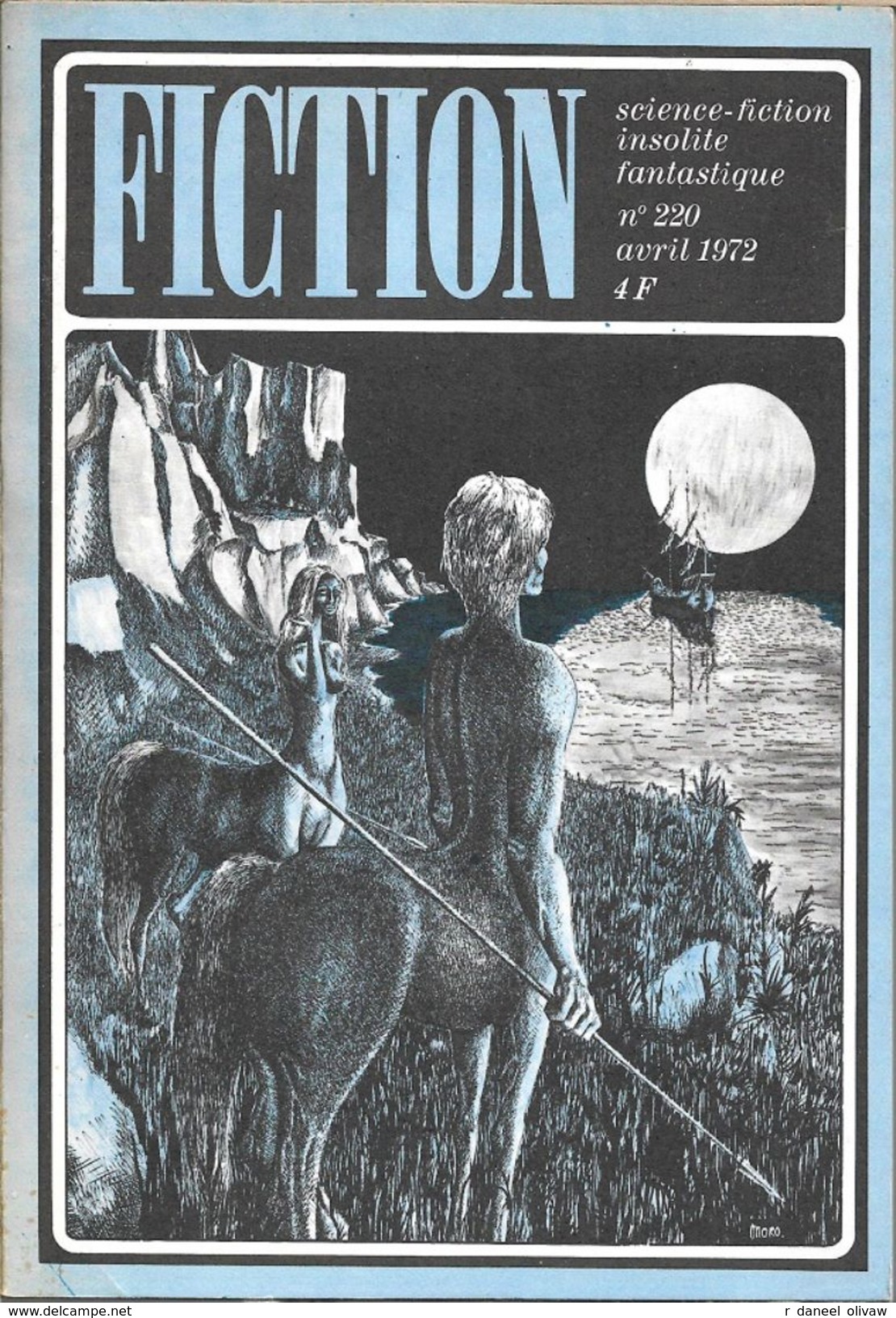 Fiction N° 220, Avril 1972 (TBE) - Fiction