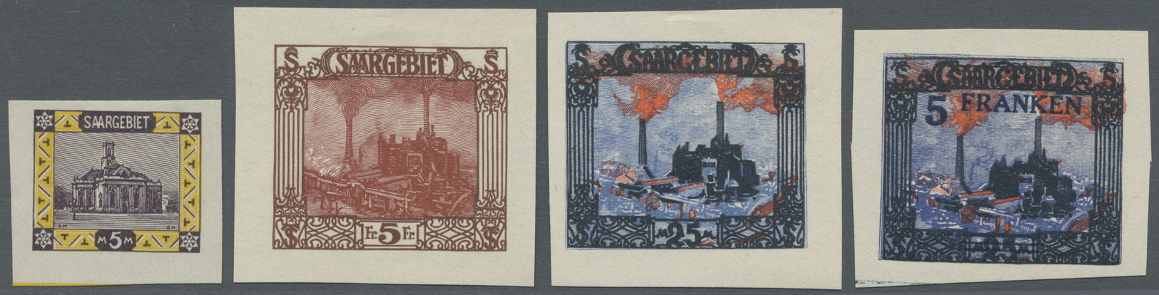 O/*/Br/Brfst Deutsches Reich - Nebengebiete: 1914/1959, Gestempelte Und Ungebrauchte Sammlung Im Alten Vordruckal - Collections