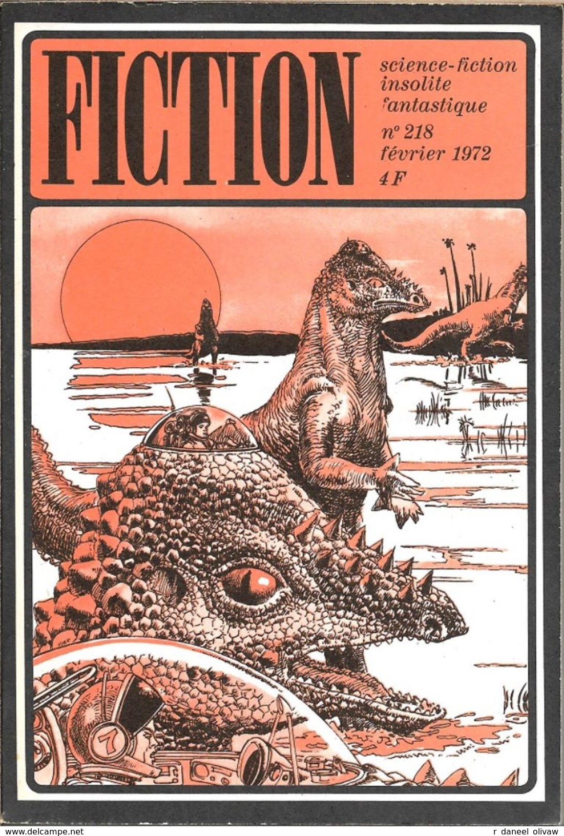 Fiction N° 218, Février 1972 (TBE+) - Fiction