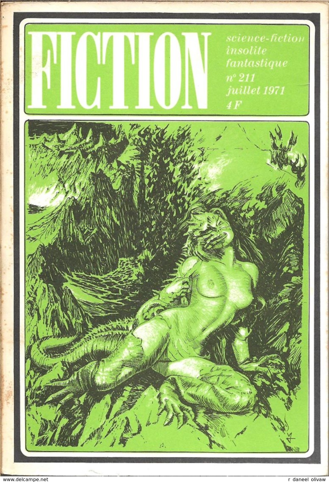 Fiction N° 211, Juillet 1971 (TBE) - Fiction