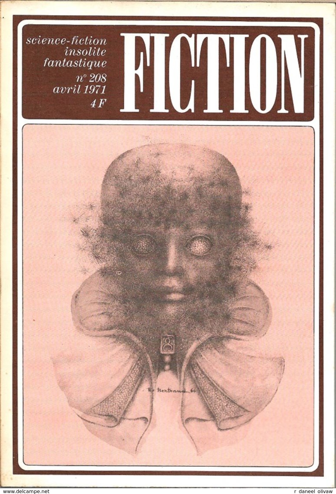 Fiction N° 208, Avril 1971 (TBE) - Fiction