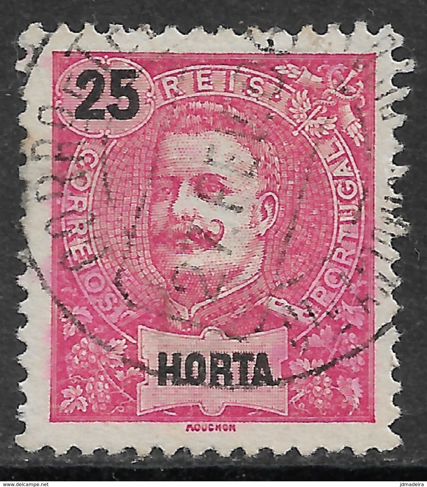 Horta – 1898 King Carlos 25 Réis - Horta