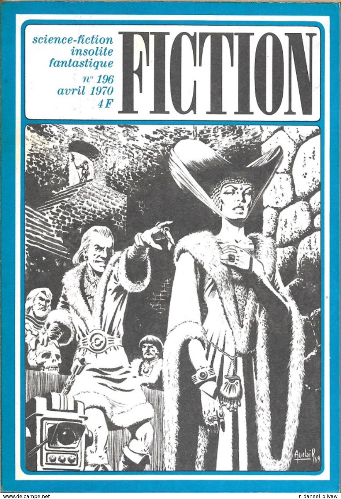 Fiction N° 196, Avril 1970 (TBE) - Fiction