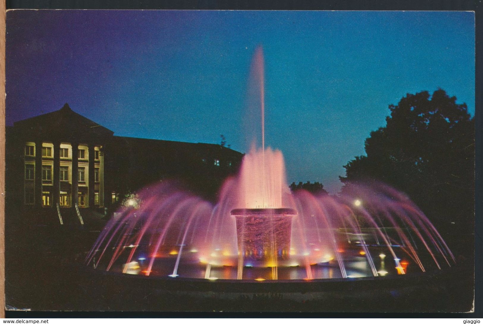 °°° 9287 - USA - IN - LAFAYETTE - THE LOEB MEMORIAL FOUNTAIN - 1961 With Stamps °°° - Lafayette