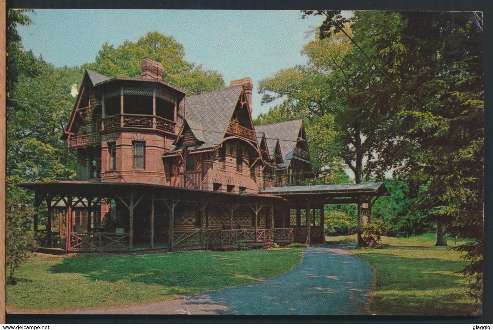 °°° 9304 - USA - CT - HARTFORD - MARK TWAIN HOUSE - 1969 With Stamps °°° - Hartford